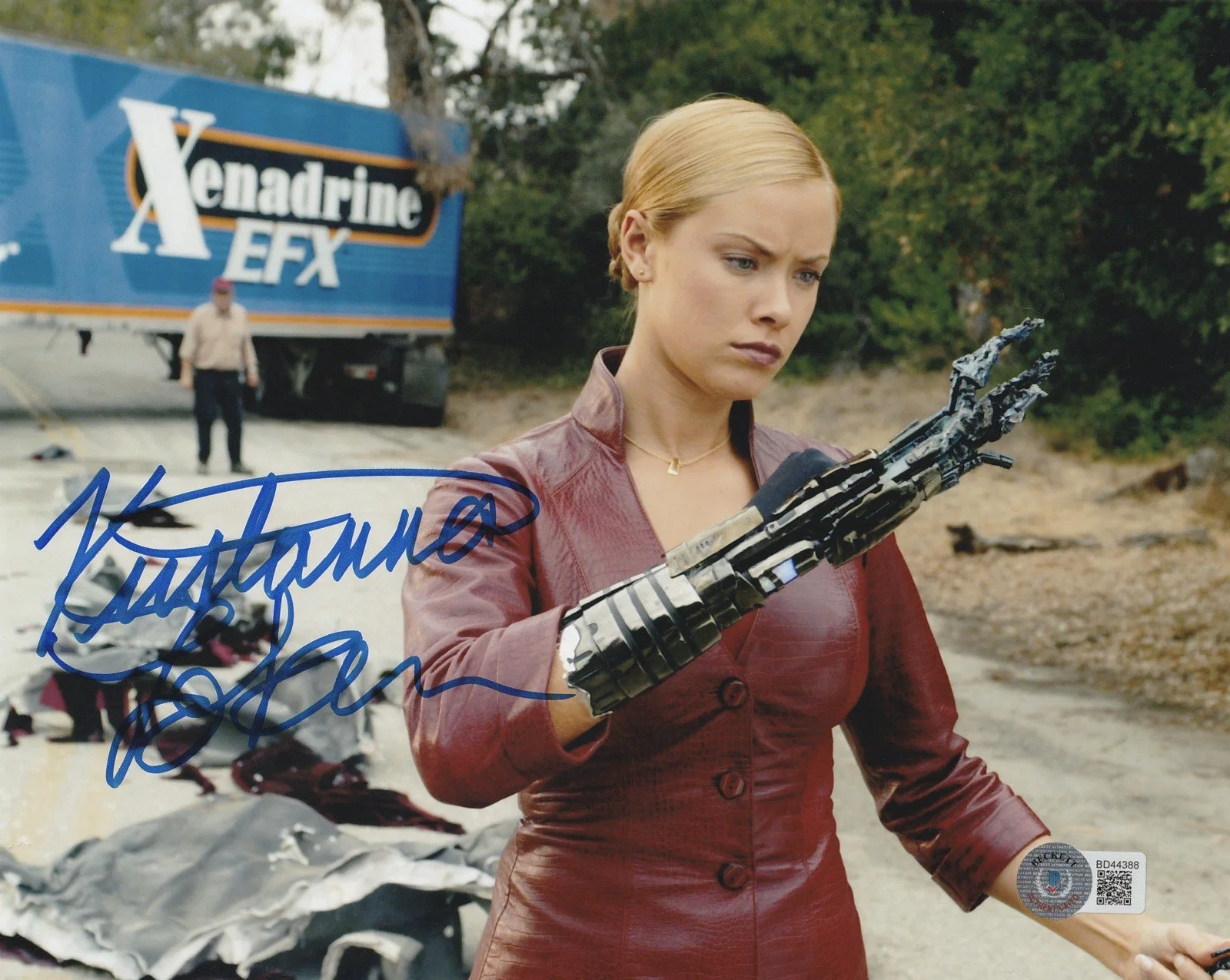 Kristanna Loken — KRISTANNA LOKEN SIGNED 8x10 Photo BECKETT HOLOGRAM Terminator 3