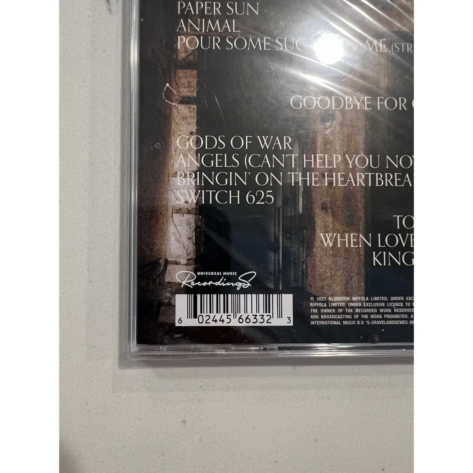 Def Leppard SIGNED Drastic Symphonies CD Autographed ACOA Authenticated #17, image 4