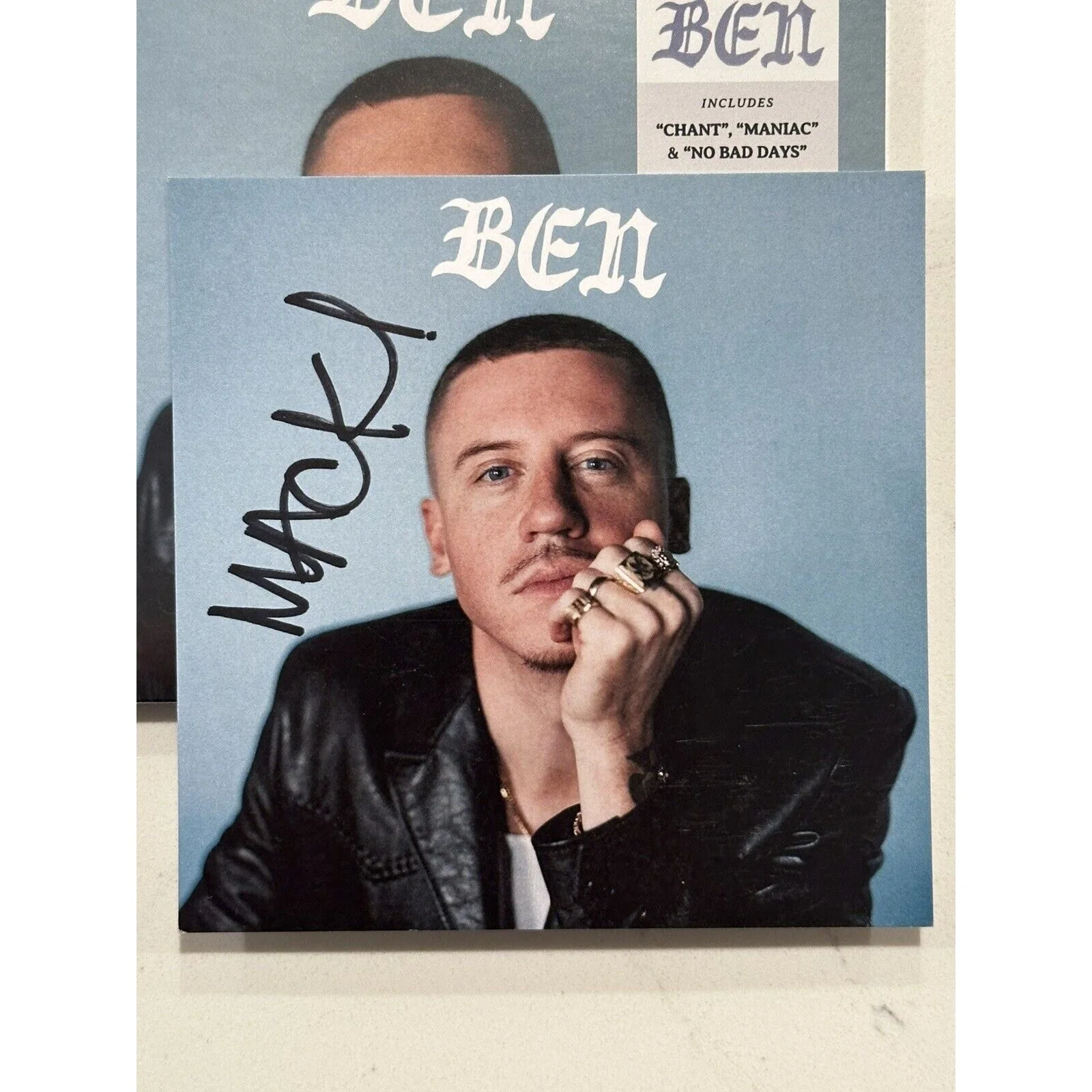 Macklemore Signed / Autographed Ben CD New, image 2