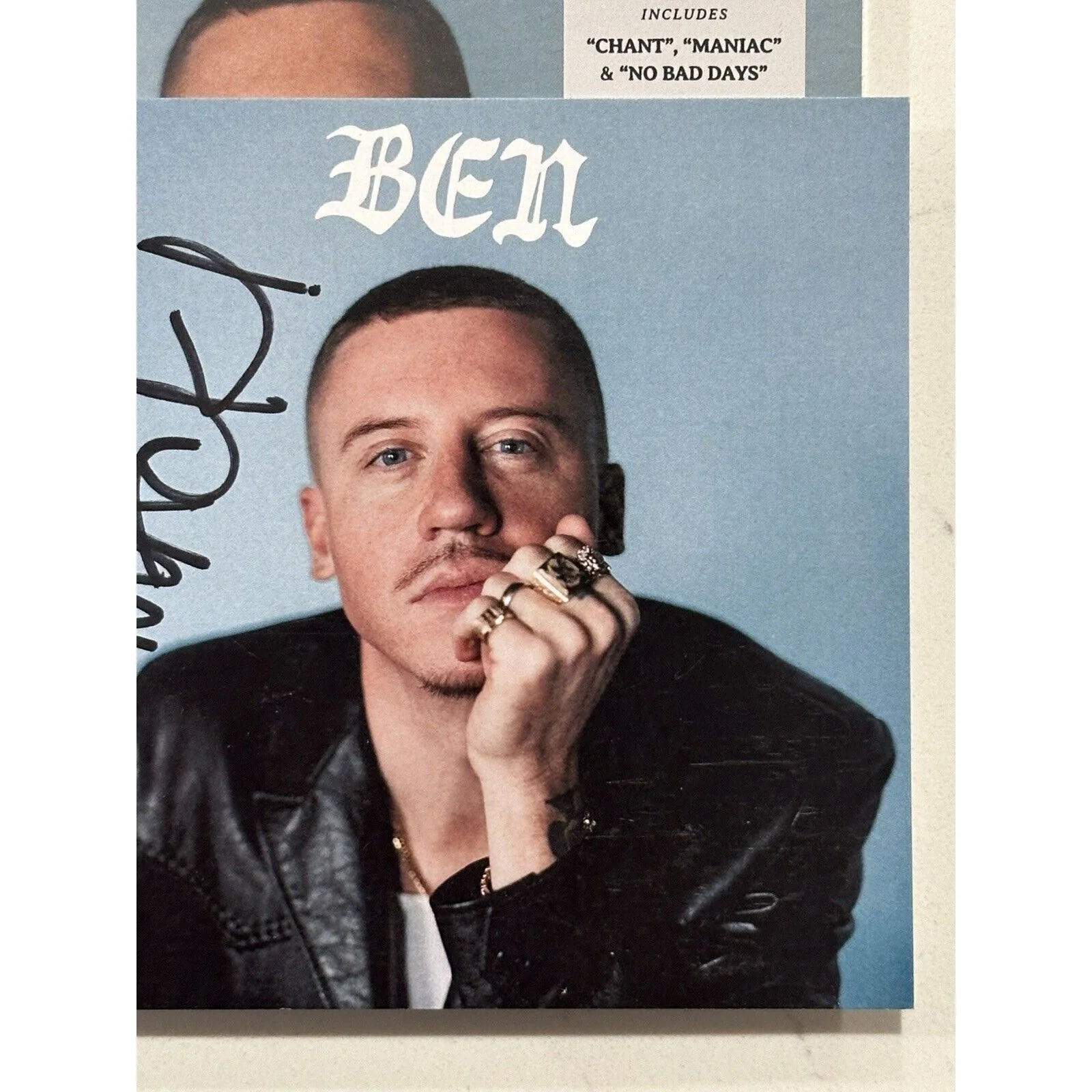 Macklemore Signed / Autographed Ben CD New, image 5