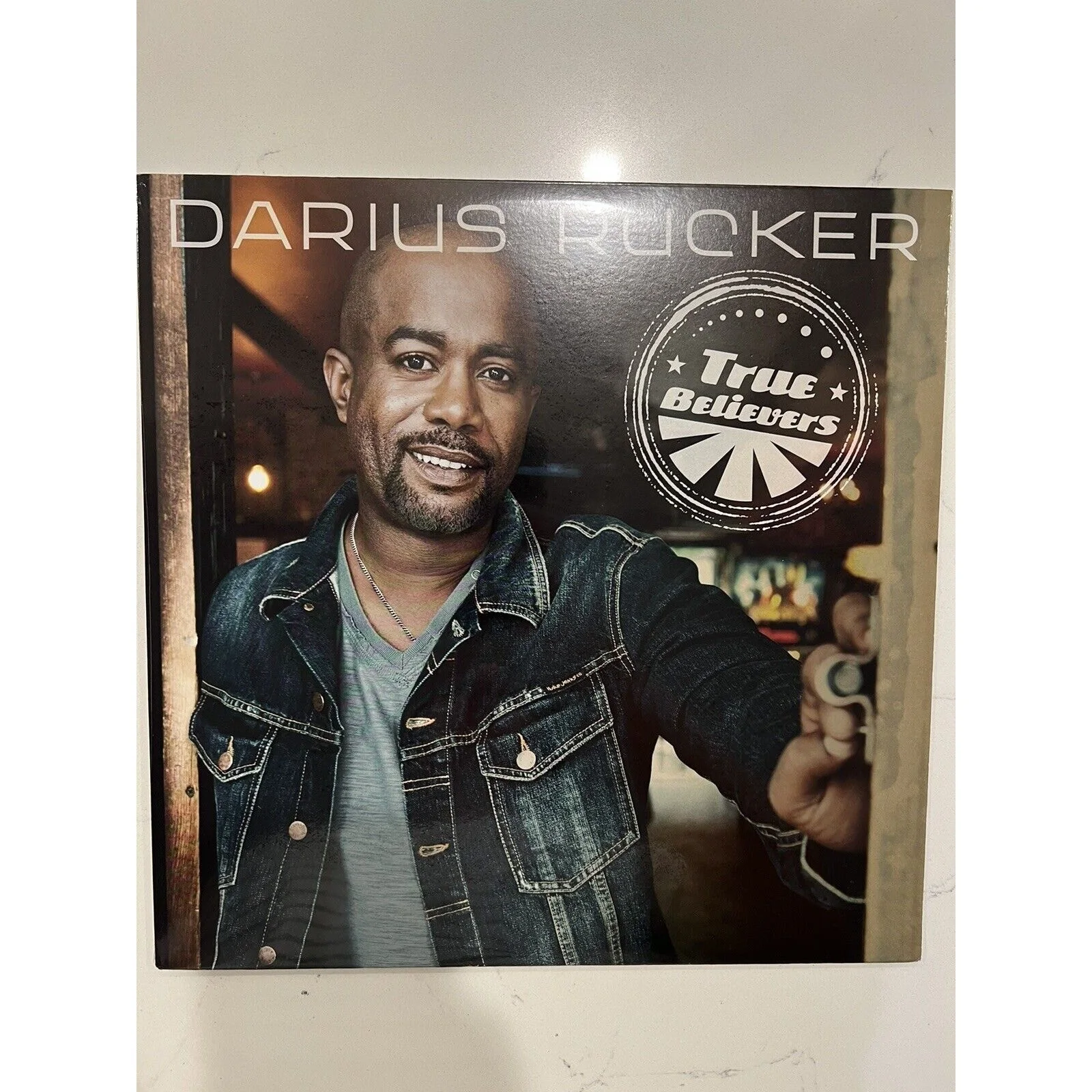 Darius Rucker True Believers Vinyl Record With Signed Insert Autographed, image 2