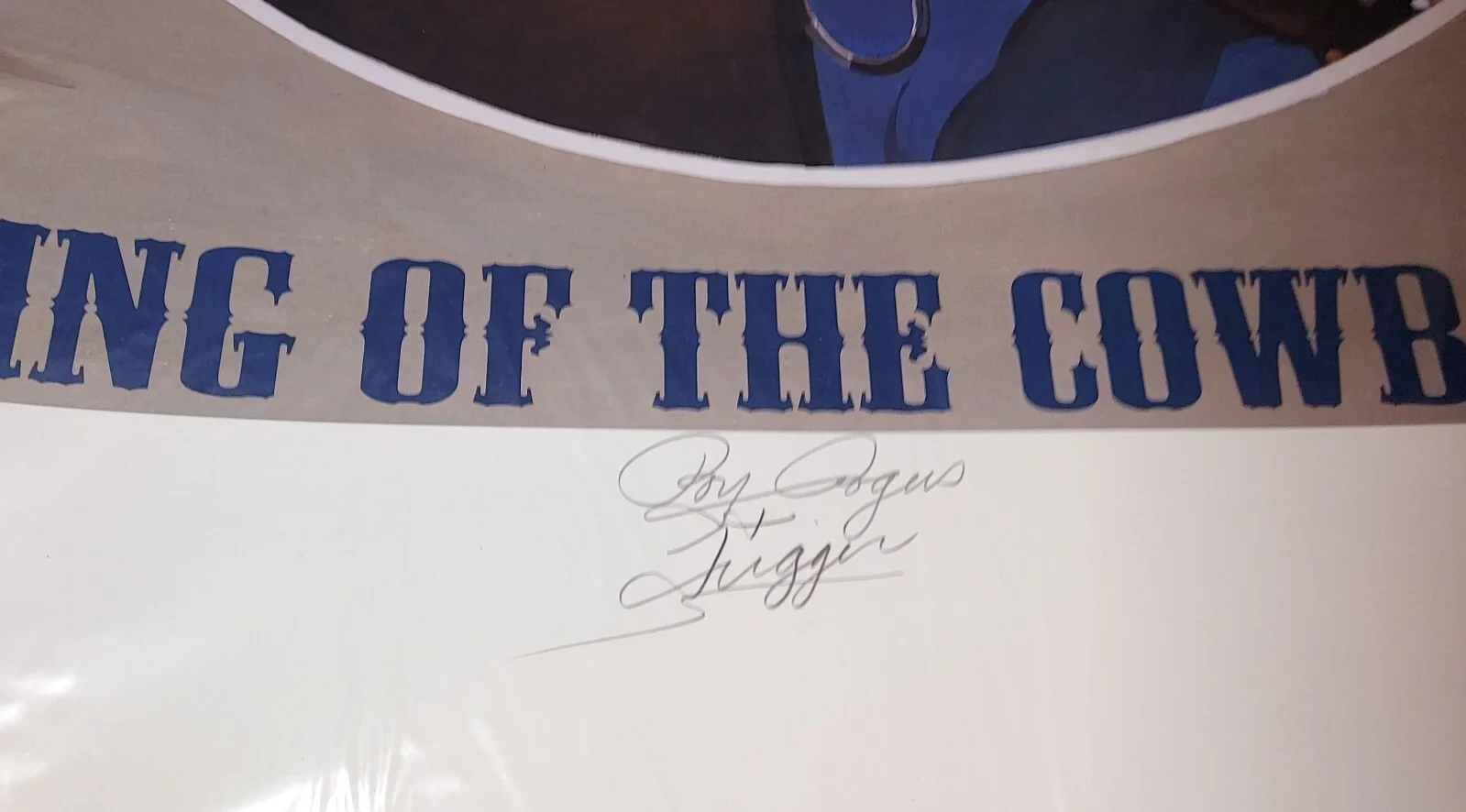 Roy Rogers — ROY ROGERS And Trigger Signed Print w/COA King of the Cowboys Limited #22 RARE, изображение 2