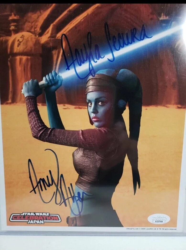 Amy Allen — Star Wars Amy allen Autographed & JSA Authenicated 8 x 10 Photo, image 2