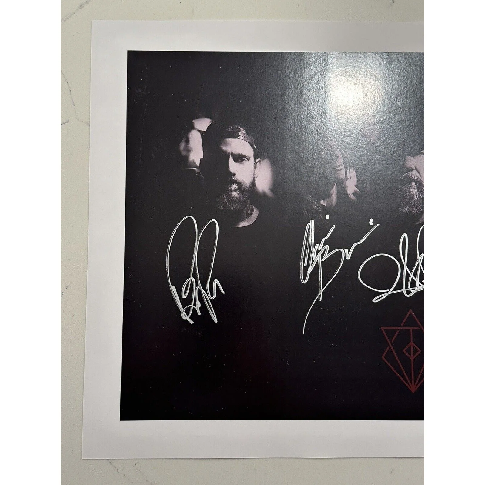 IN FLAMES x FURNACE FEST 2022 LIMITED EDITON SIGNED AUTOGRAPHED 194/200, image 2