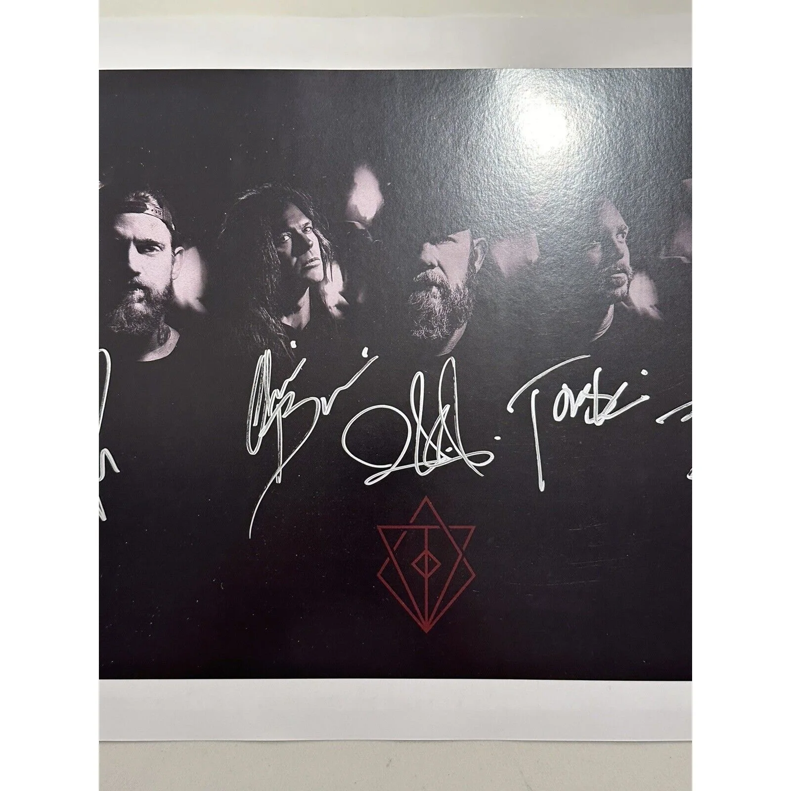 IN FLAMES x FURNACE FEST 2022 LIMITED EDITON SIGNED AUTOGRAPHED 194/200, image 3
