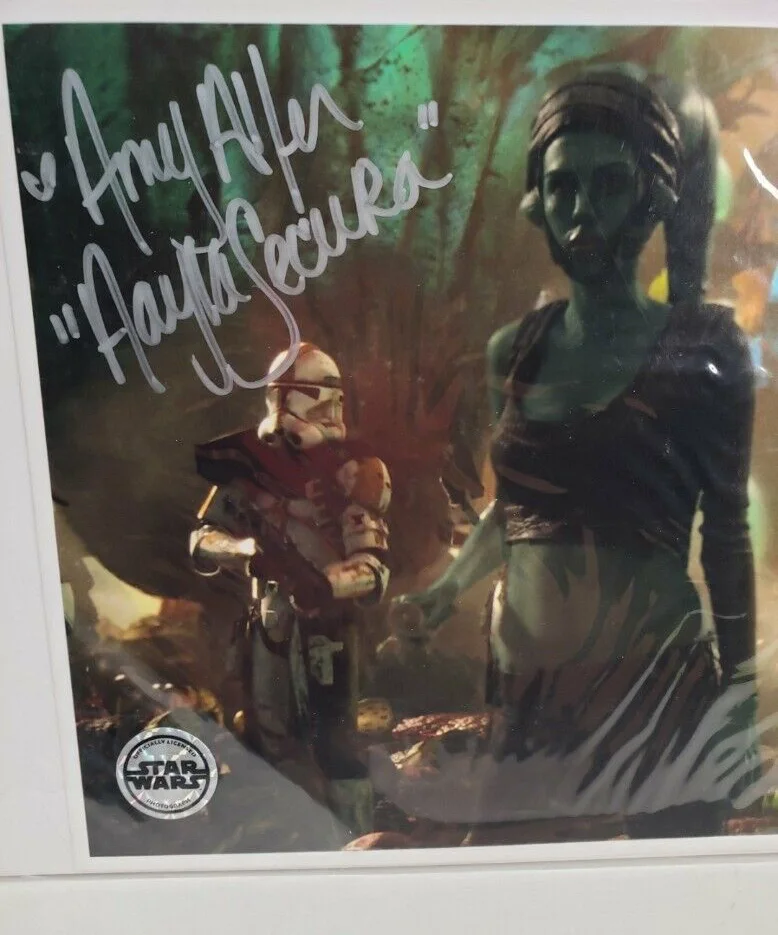 Amy Allen — Star Wars Amy allen Autographed & JSA Authenicated 8 x 10 Photo, image 2