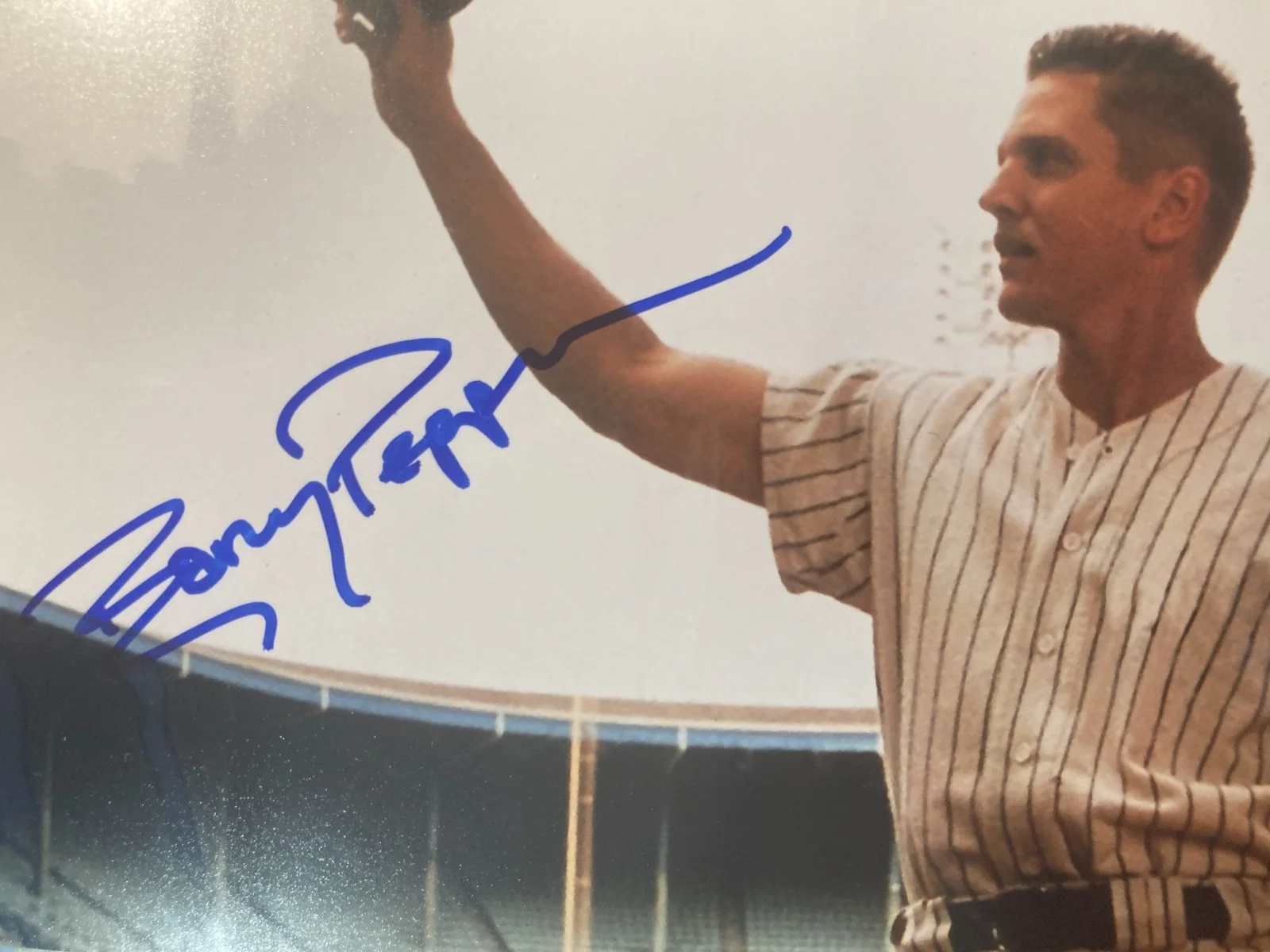 BARRY PEPPER Signed 8 x 10 Photo From 61 - Baseball Movie, image 3