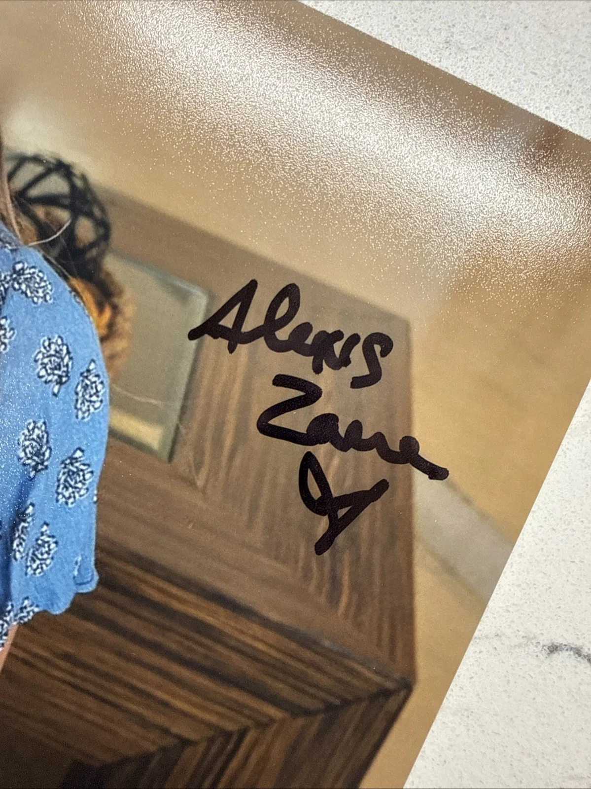 Alexis Zara Signed 8/10 Photos With Coa Rare, image 3