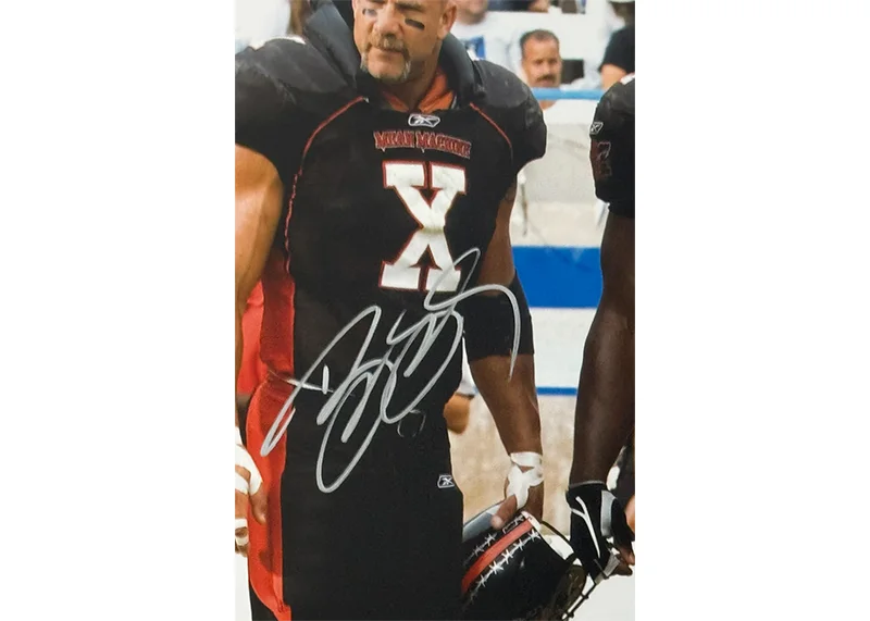 Bill Goldberg Signed "The Longest Yard" Mean Machine 16x20 Photo JSA, image 2