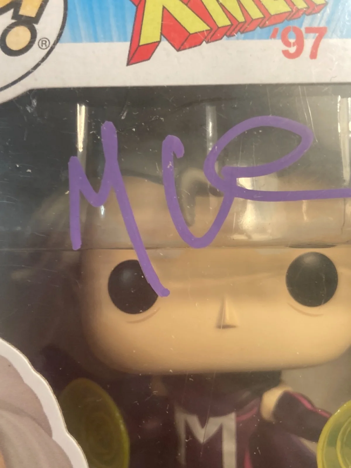 The X- MEN MAGNETO Funko SIGNED MATHEW WATERSON, image 2
