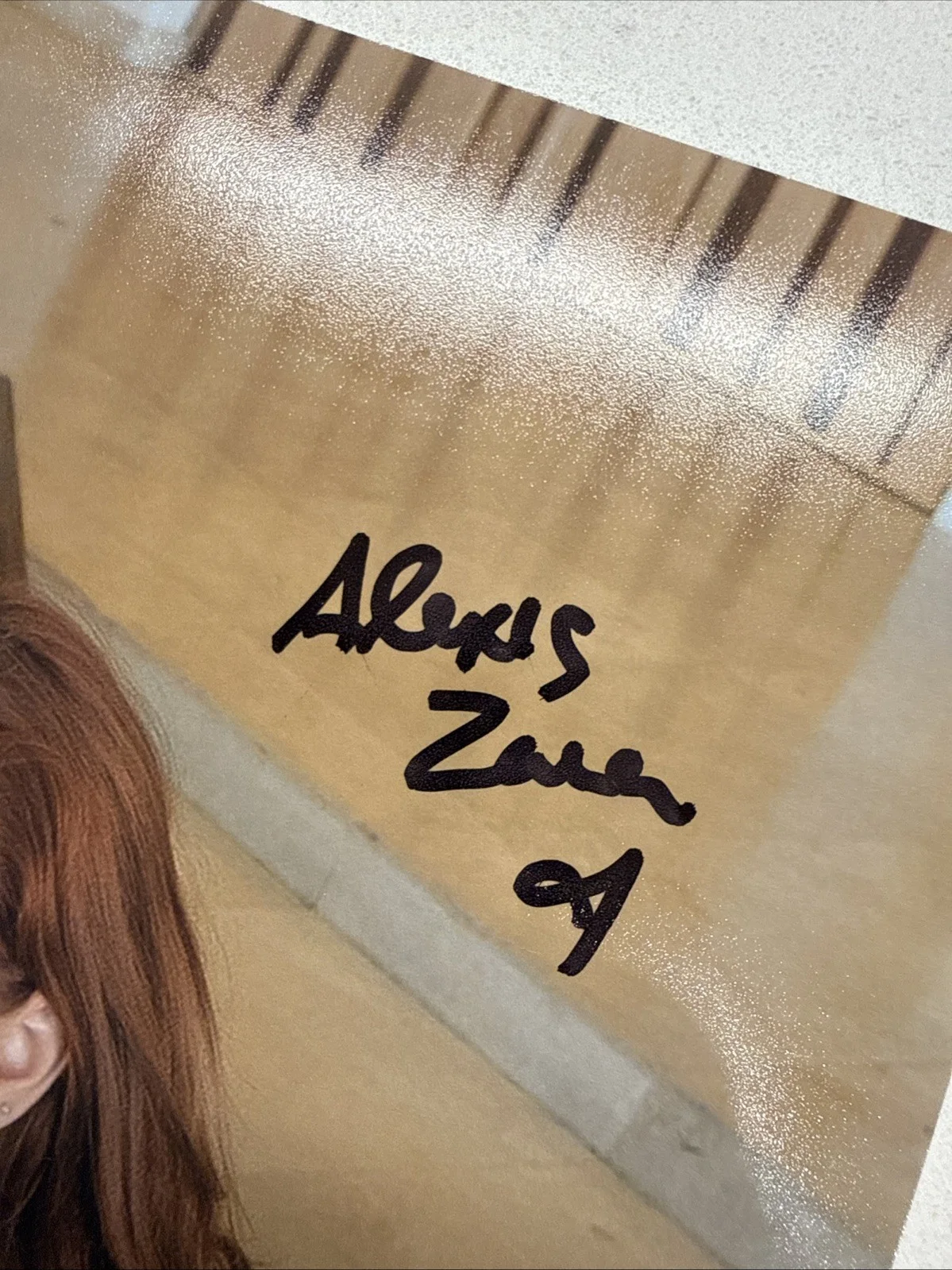 Alexis Zara Signed 8/10 Photo With Coa Rare, изображение 2