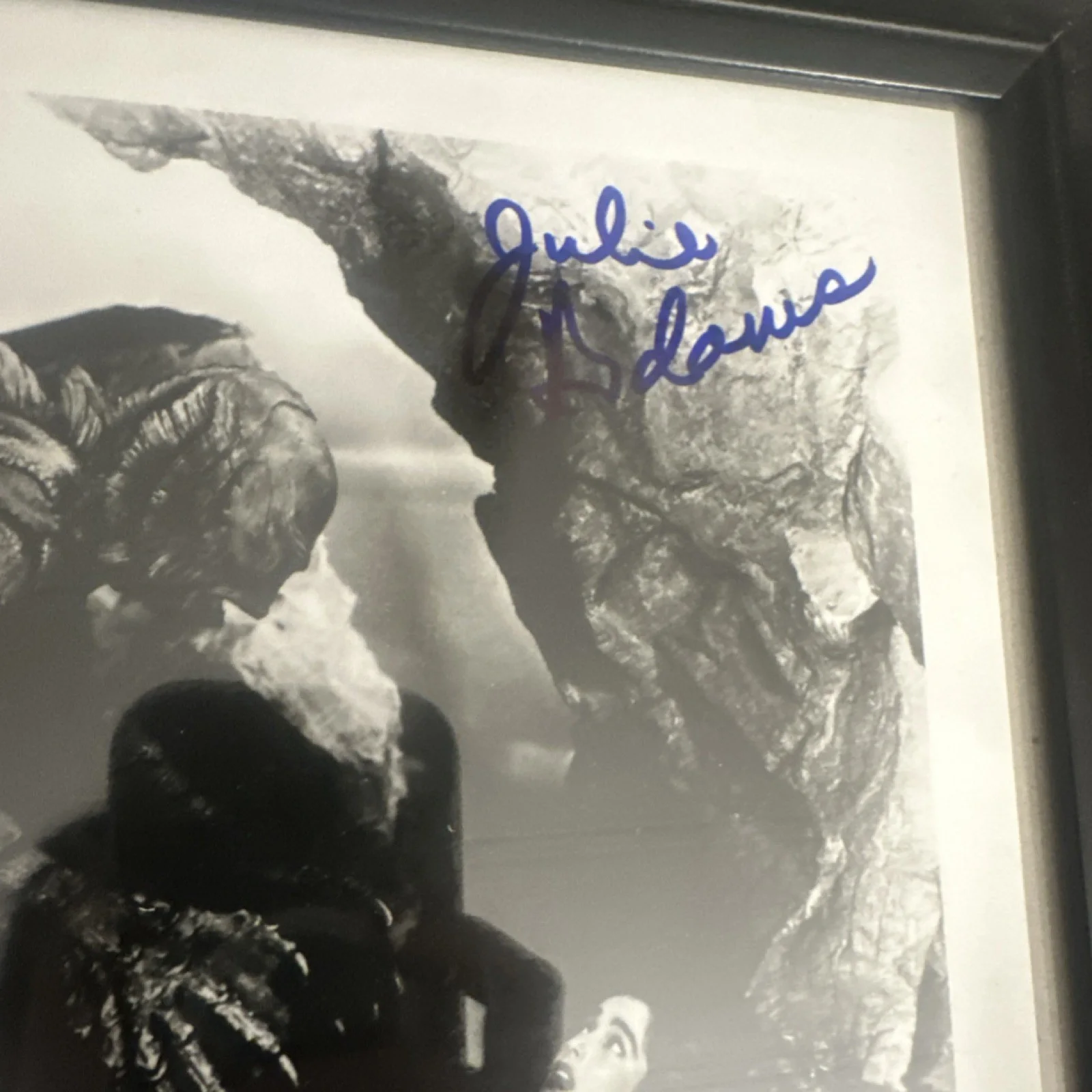 Julie Adams, Ben Chapman — 1954 Creature from Black Lagoon Original Signed Photo Julie Adams Ben Chapman, image 3