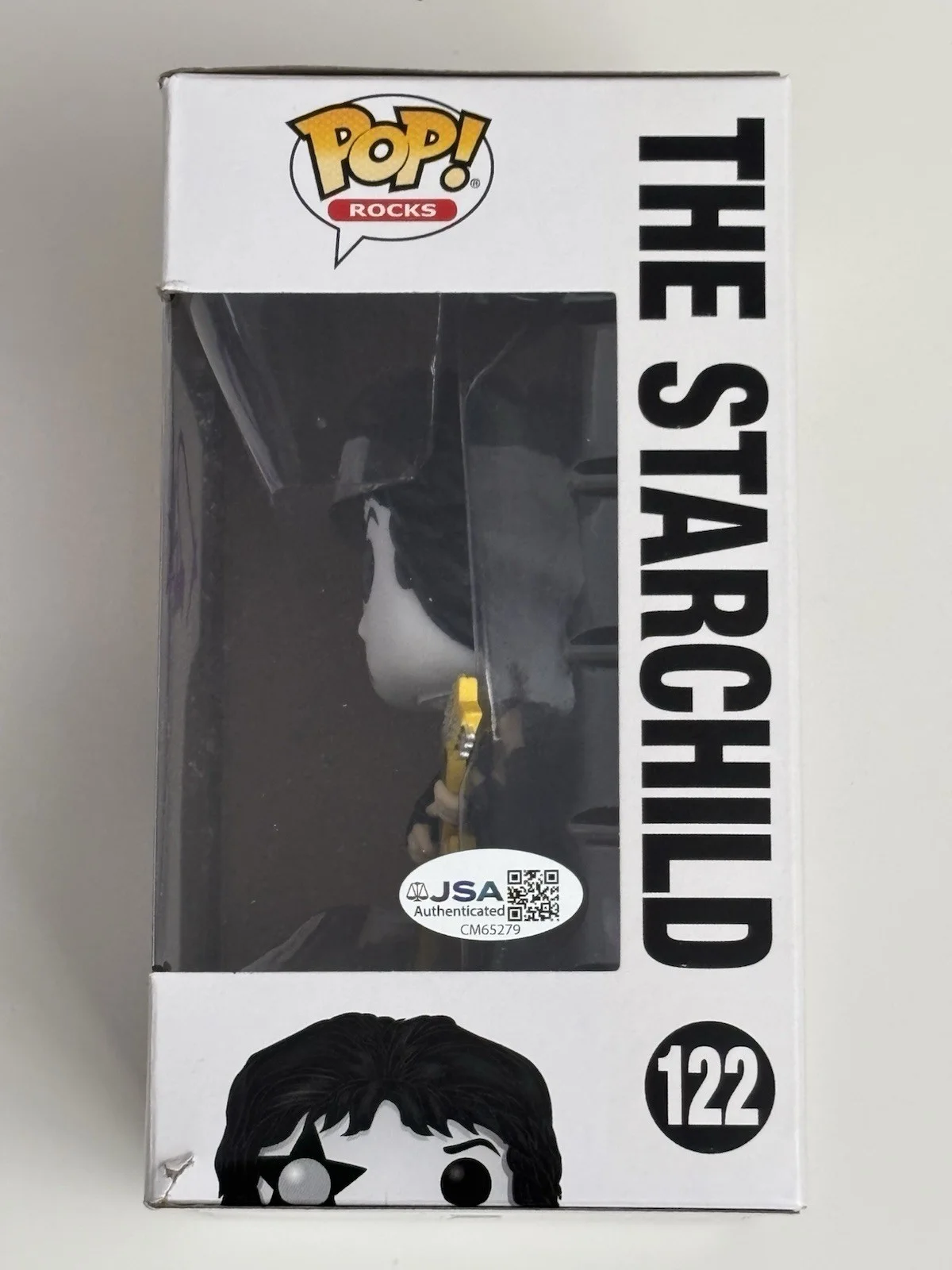 Funko Pop Rocks Kiss The Starchild #122 Paul Stanley Signed Autographed JSA COA, изображение 3
