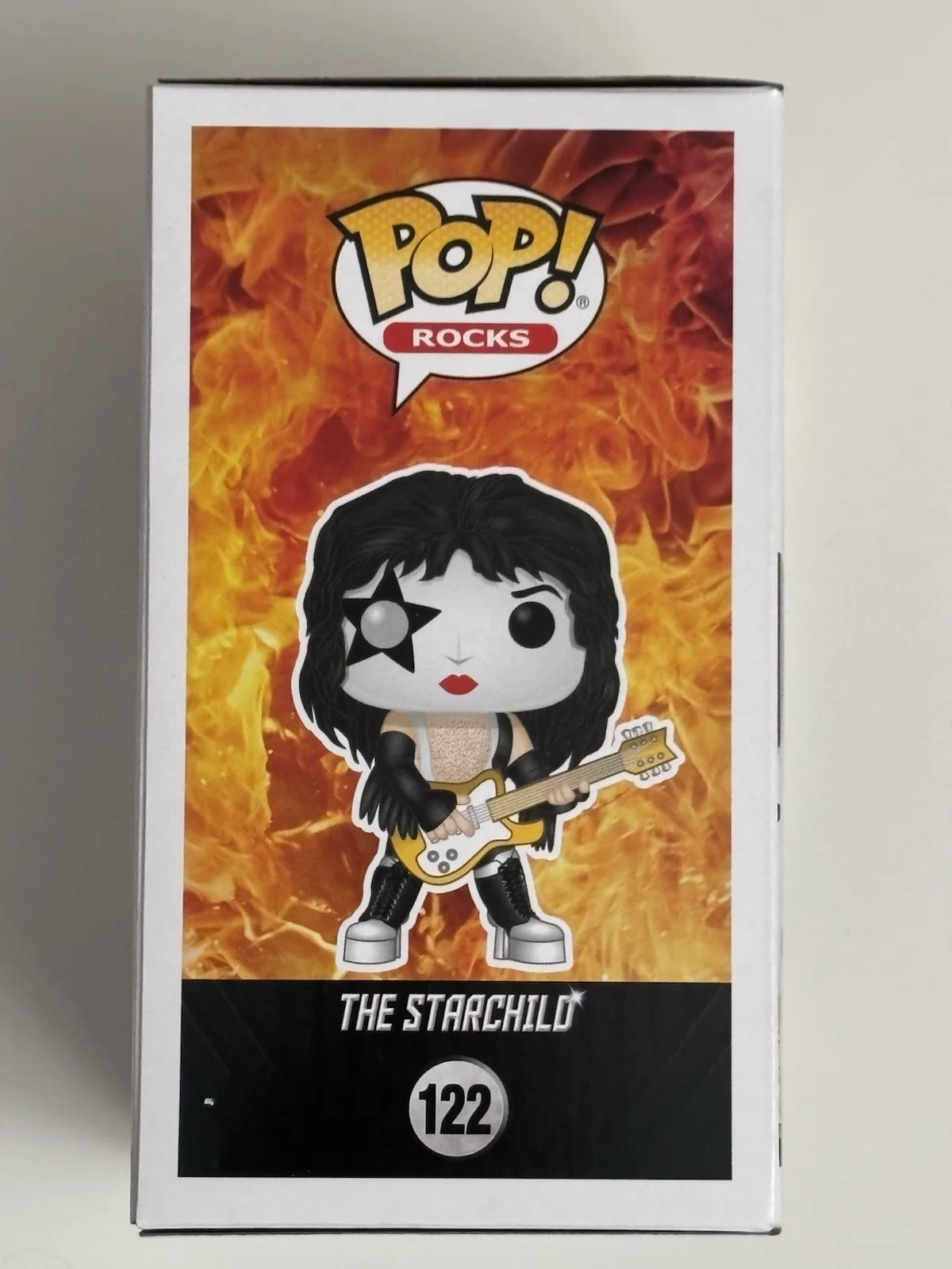 Funko Pop Rocks Kiss The Starchild #122 Paul Stanley Signed Autographed JSA COA, изображение 5
