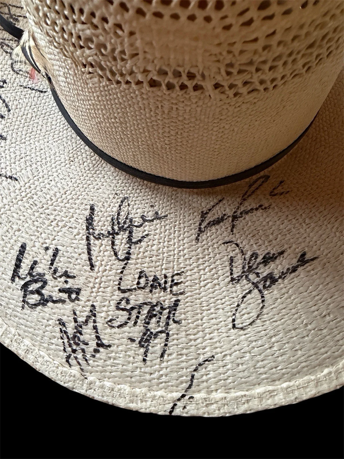 Kenny Chesney + 16 Autographed Bailey Cowboy Hat 1990’s County Music Stars SAS, изображение 4