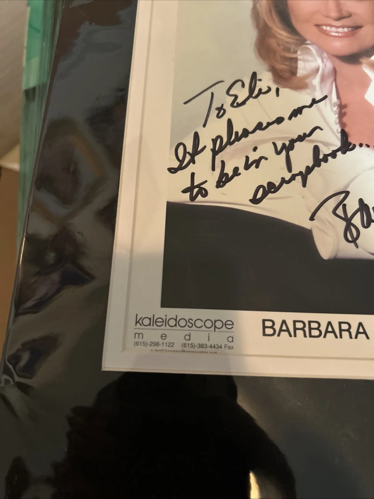 Barbara Mandrell Country Musician Autographed Picture, изображение 2