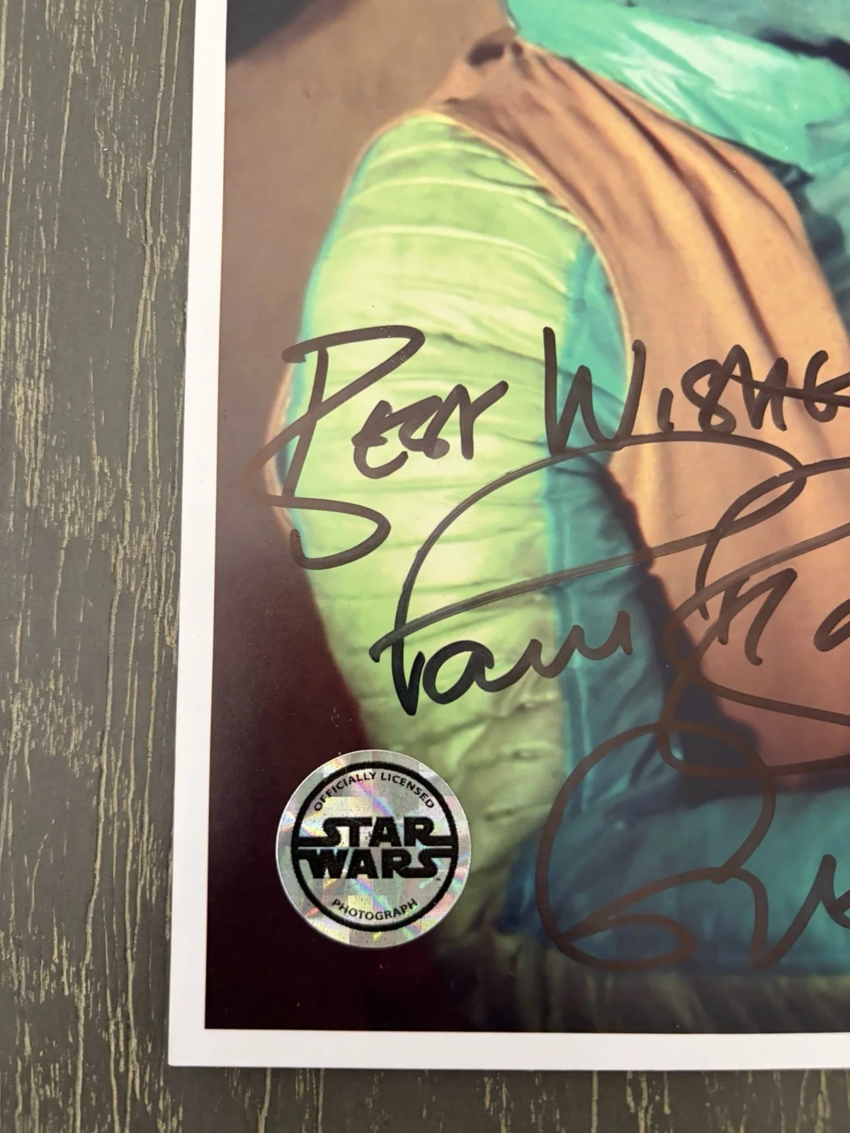 Paul Blake-Greedo — Paul Blake Signed Photograph Greedo 8x10 JSA COA Star Wars, изображение 2