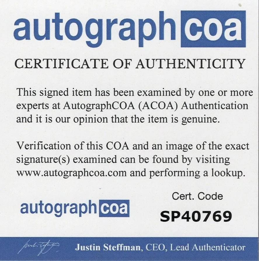RARE EARLY POSE! Jodie Foster Signed Autographed 8x10 Photo ACOA COA!, изображение 2