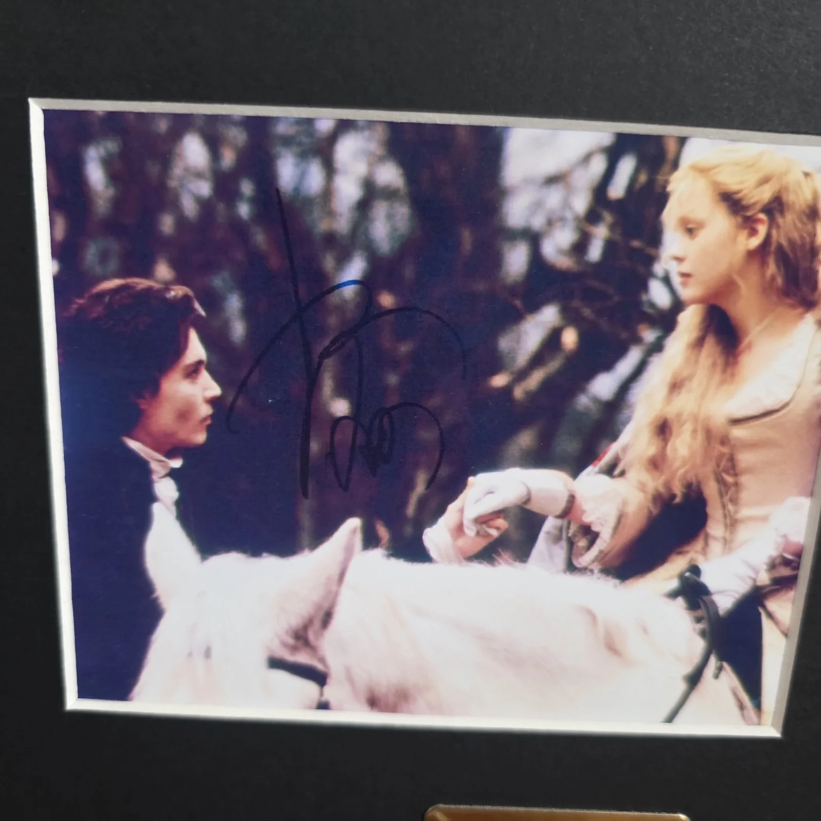 Sleepy Hollow Limited Edition 35mm Film Cell Display - Johnny Depp Signature, изображение 5