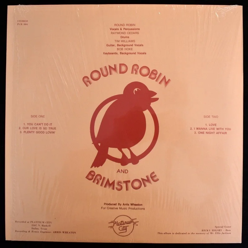 Round Robin and Brimstone - Round Robin and Brimstone (LP), image 4