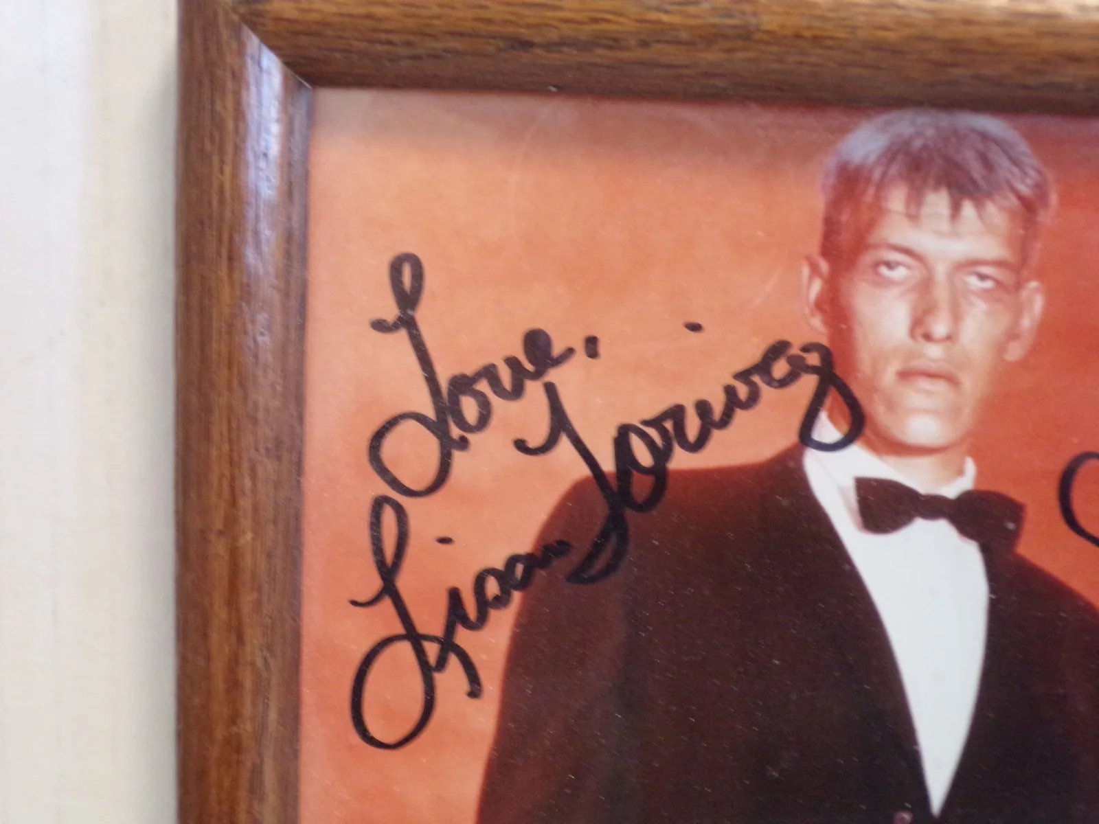 The Addams Family John Astin Lisa Loring AUTOGRAPHED 10x8" Photo w/COA 042026WT, изображение 2