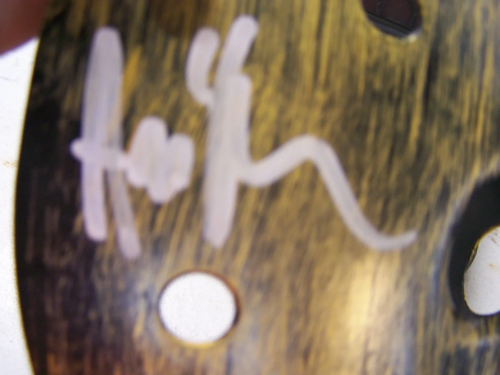 Ari Lehman — Ari Lehman Autographed Friday The 13th Mama's Boy! Mask, image 5