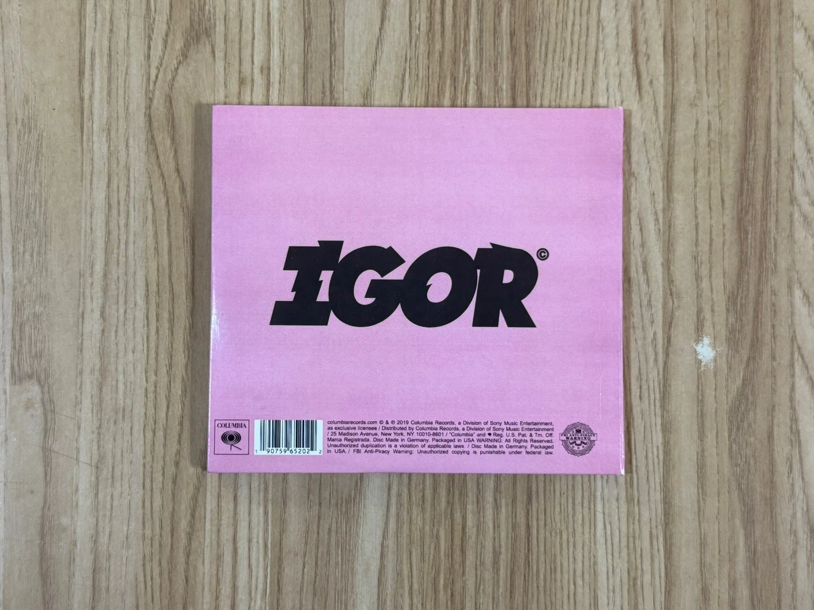 Tyler The Creator Signed Autographed IGOR CD Digipak READ DESC*, image 3
