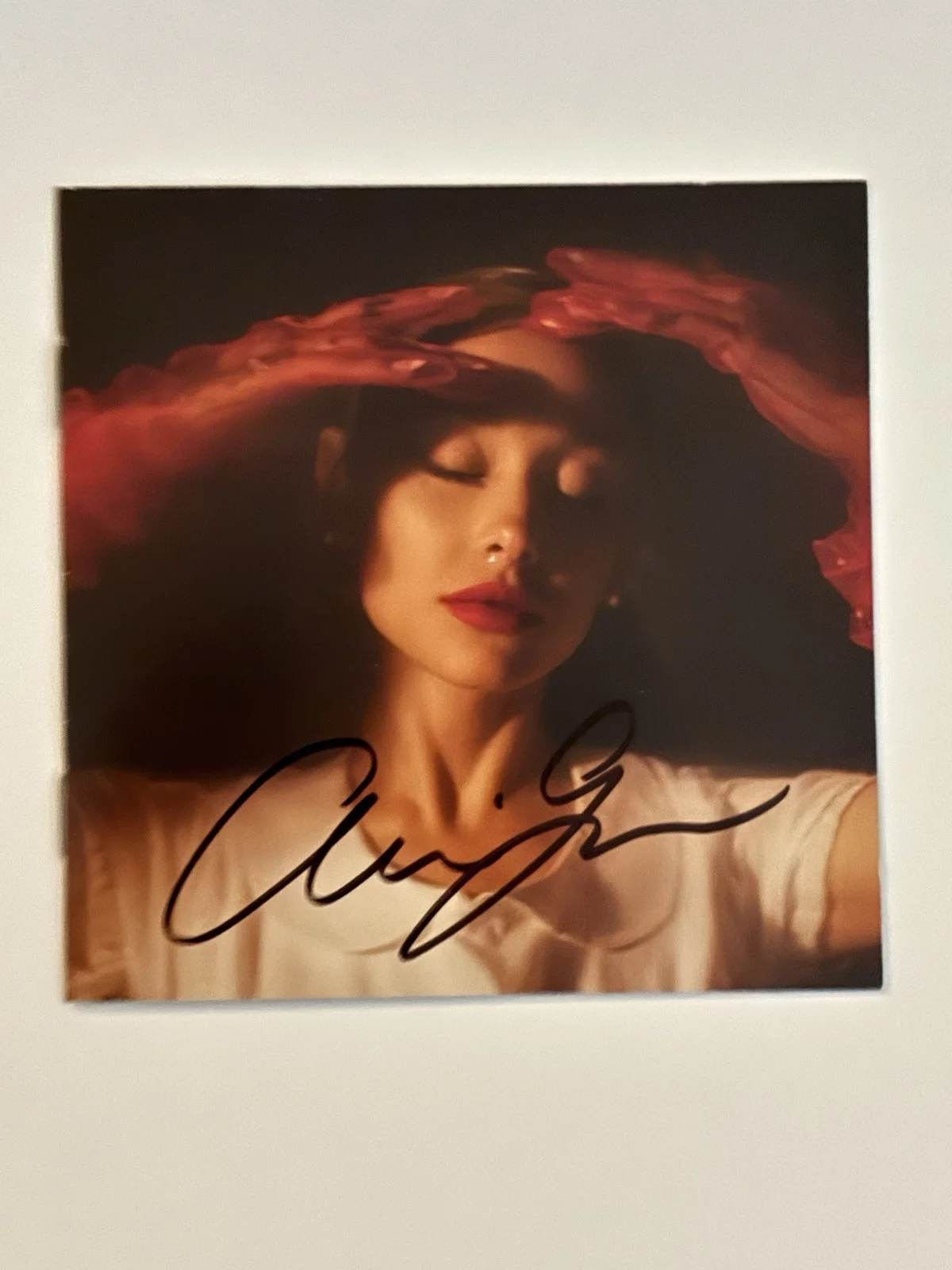 Ariana Grande Eternal Sunshine CD Signed Autographed JSA COA #2, image 2