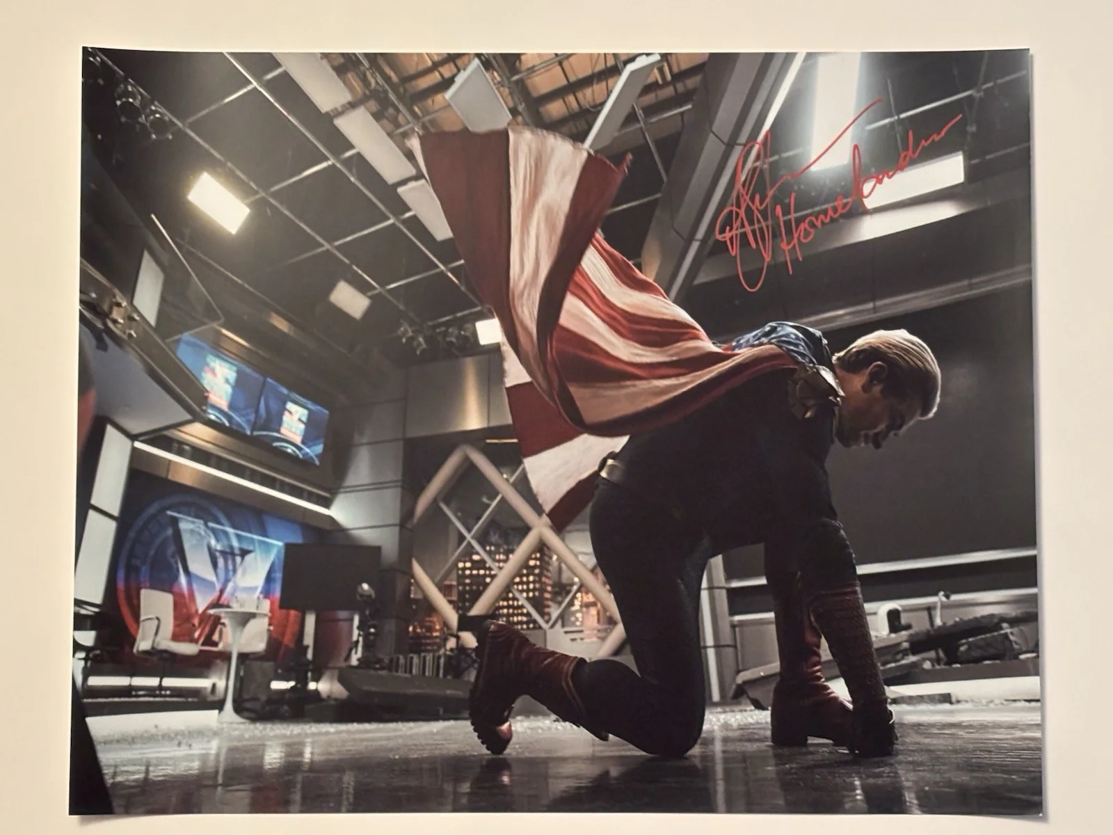 Antony Starr — Antony Starr The Boys 16x20 Poster Signed Autographed JSA COA