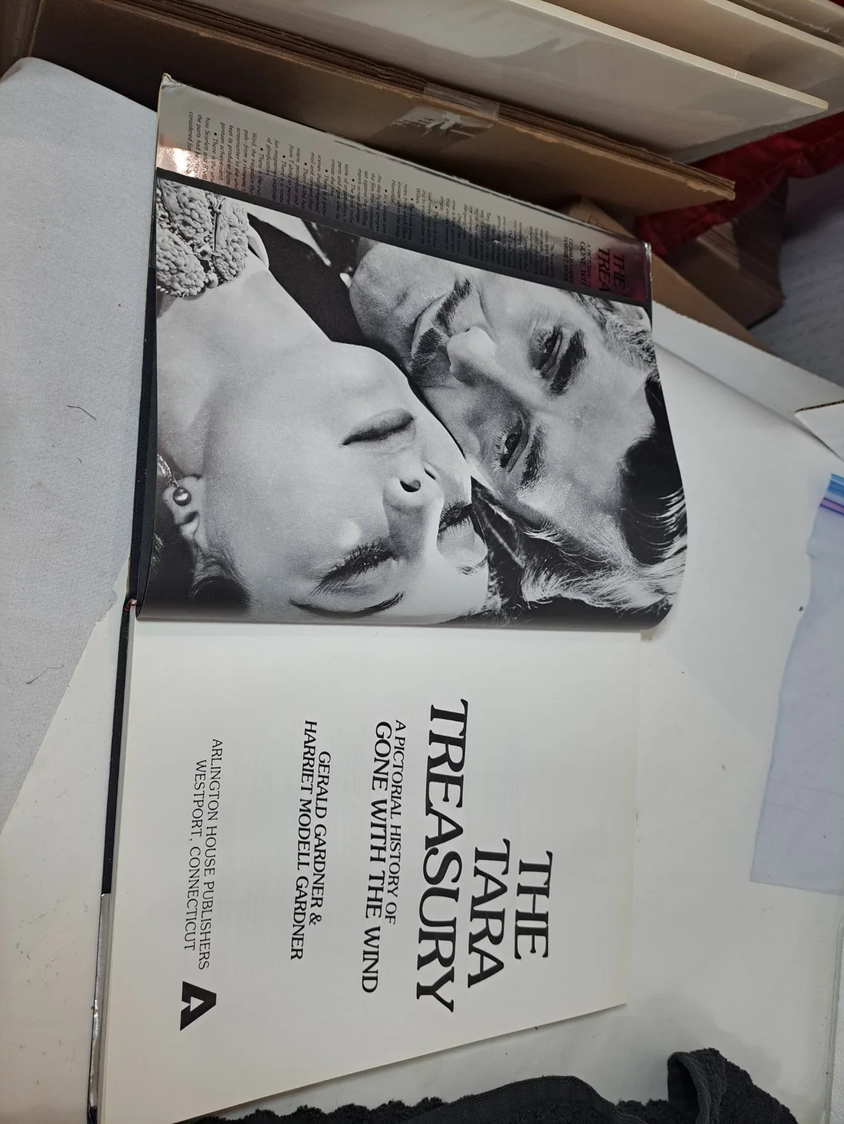 THE TARA TREASURY GONE WITH THE WIND GERALAD HARRIET GARDNER 1980 HARDCOVER, image 3