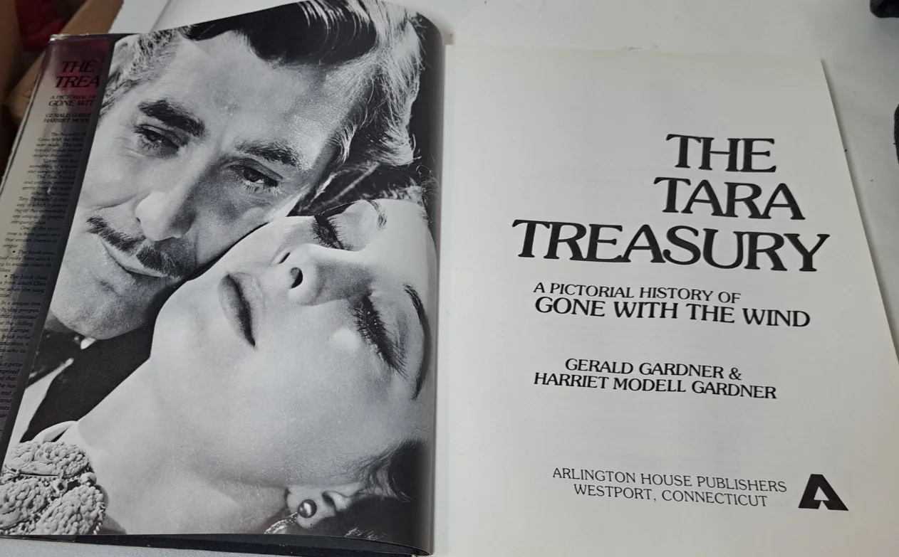 THE TARA TREASURY GONE WITH THE WIND GERALAD HARRIET GARDNER 1980 HARDCOVER, image 5