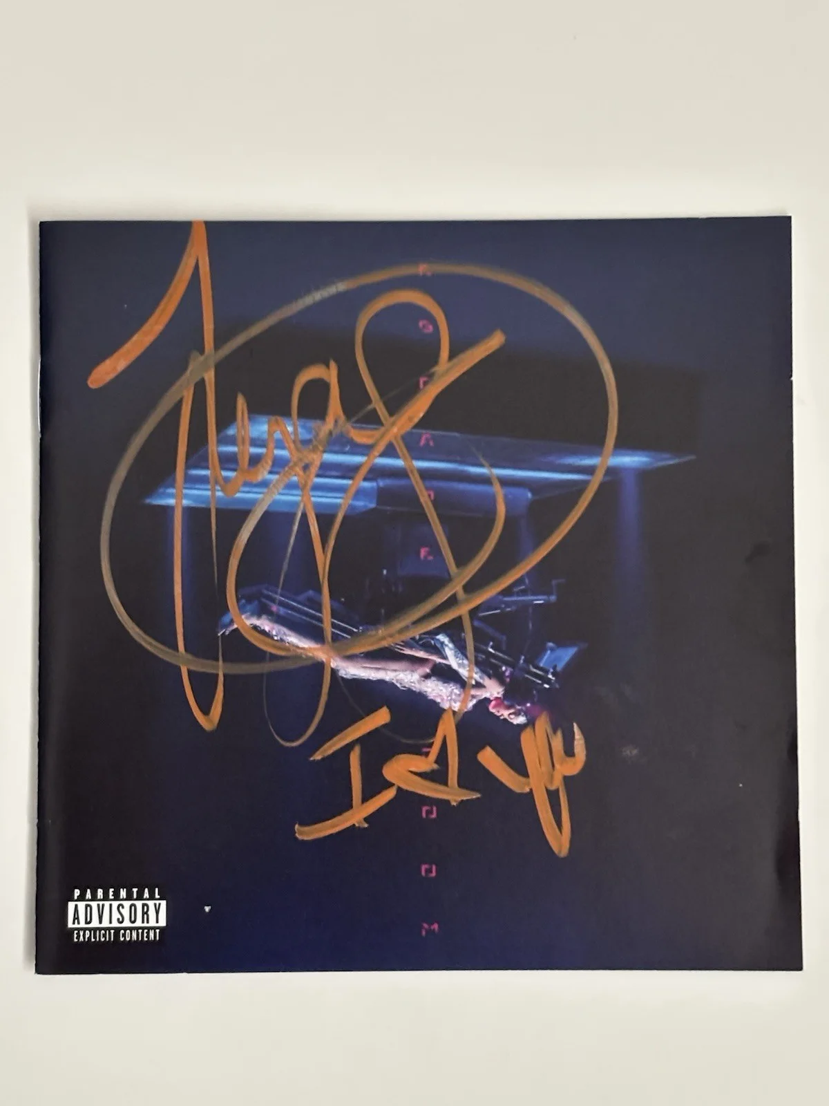 Teyana Taylor Escape Room CD Signed Autographed JSA COA, image 2