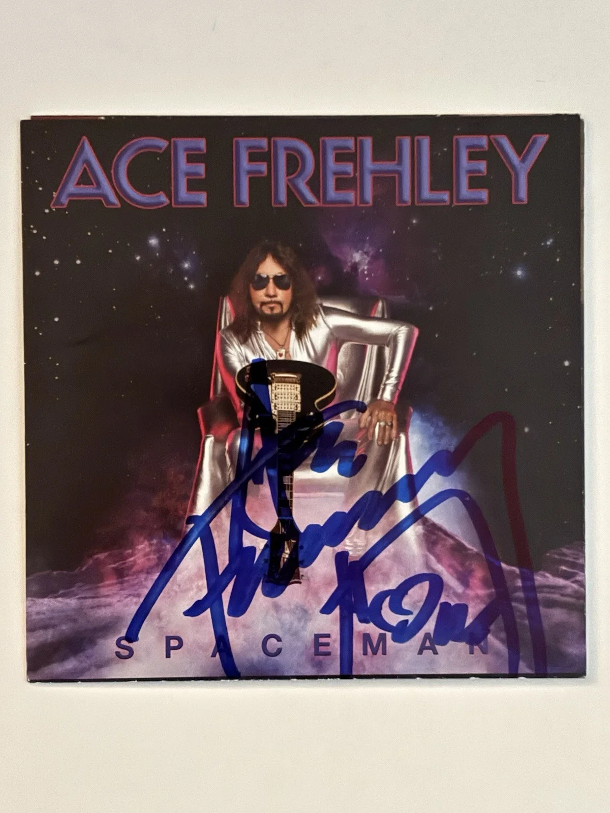 Ace Frehley Spaceman CD Signed Autographed JSA COA, image 2