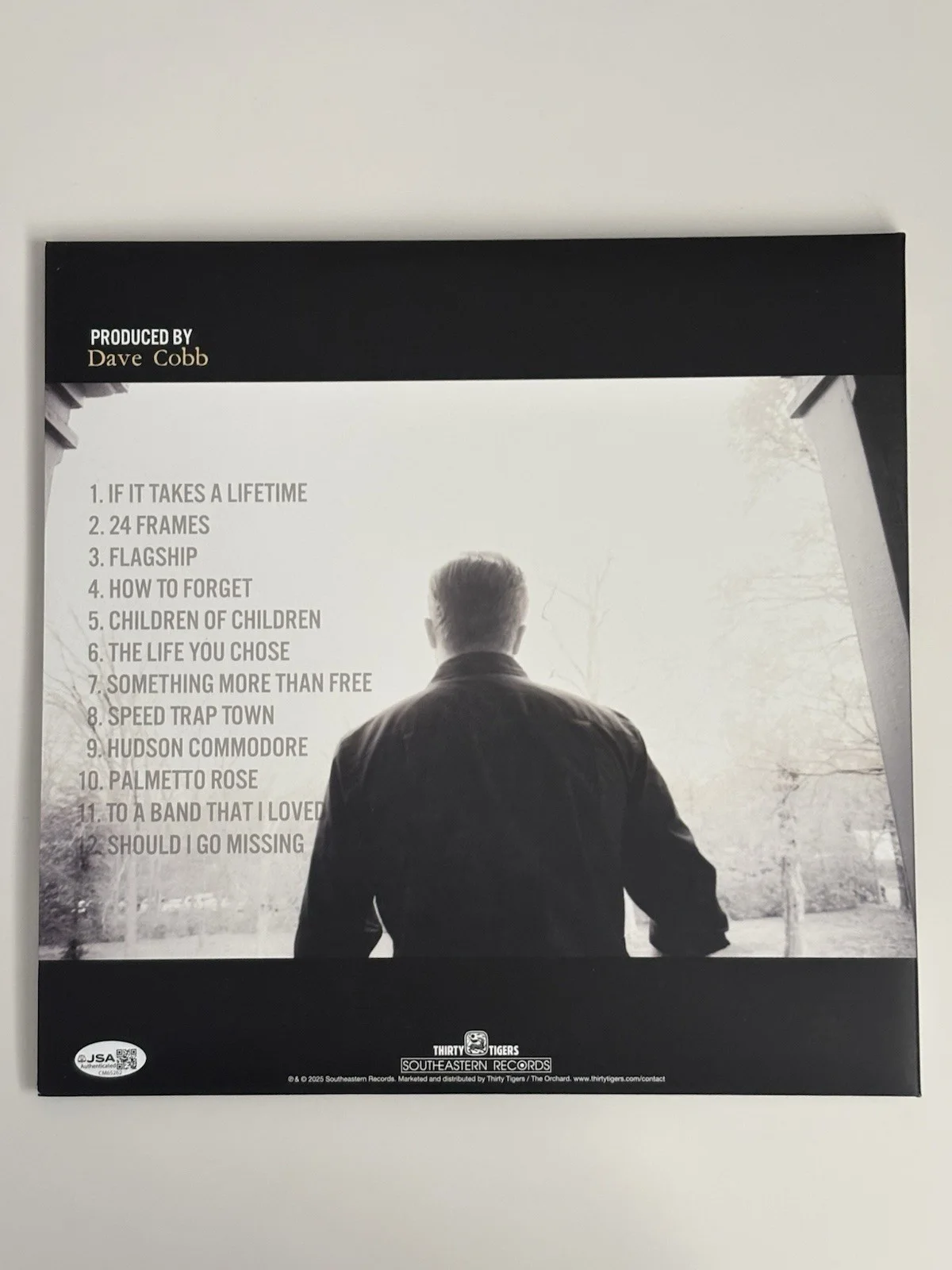 Jason Isbell Something More Than Free LP Vinyl Signed Autographed JSA COA, изображение 2