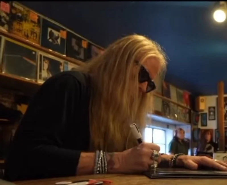 Jerry Cantrell I Want Blood 2LP Red Vinyl Signed Autographed JSA COA, изображение 5