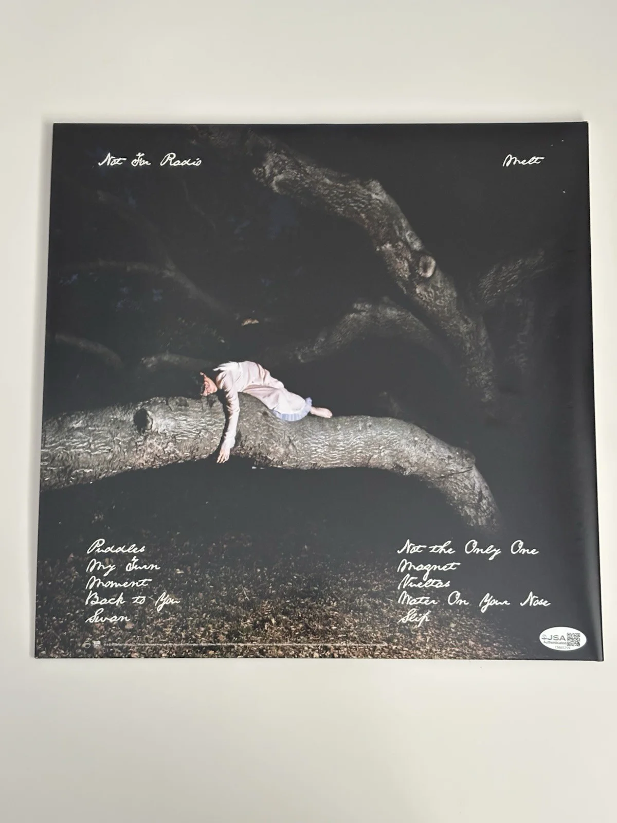 Not For Radio Melt LP Frosted Green Vinyl Maria Zardoya Signed Autographed COA, изображение 3