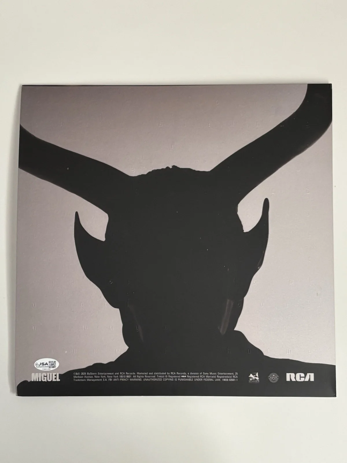 Miguel Caos LP Vinyl Signed Autographed JSA COA, image 3