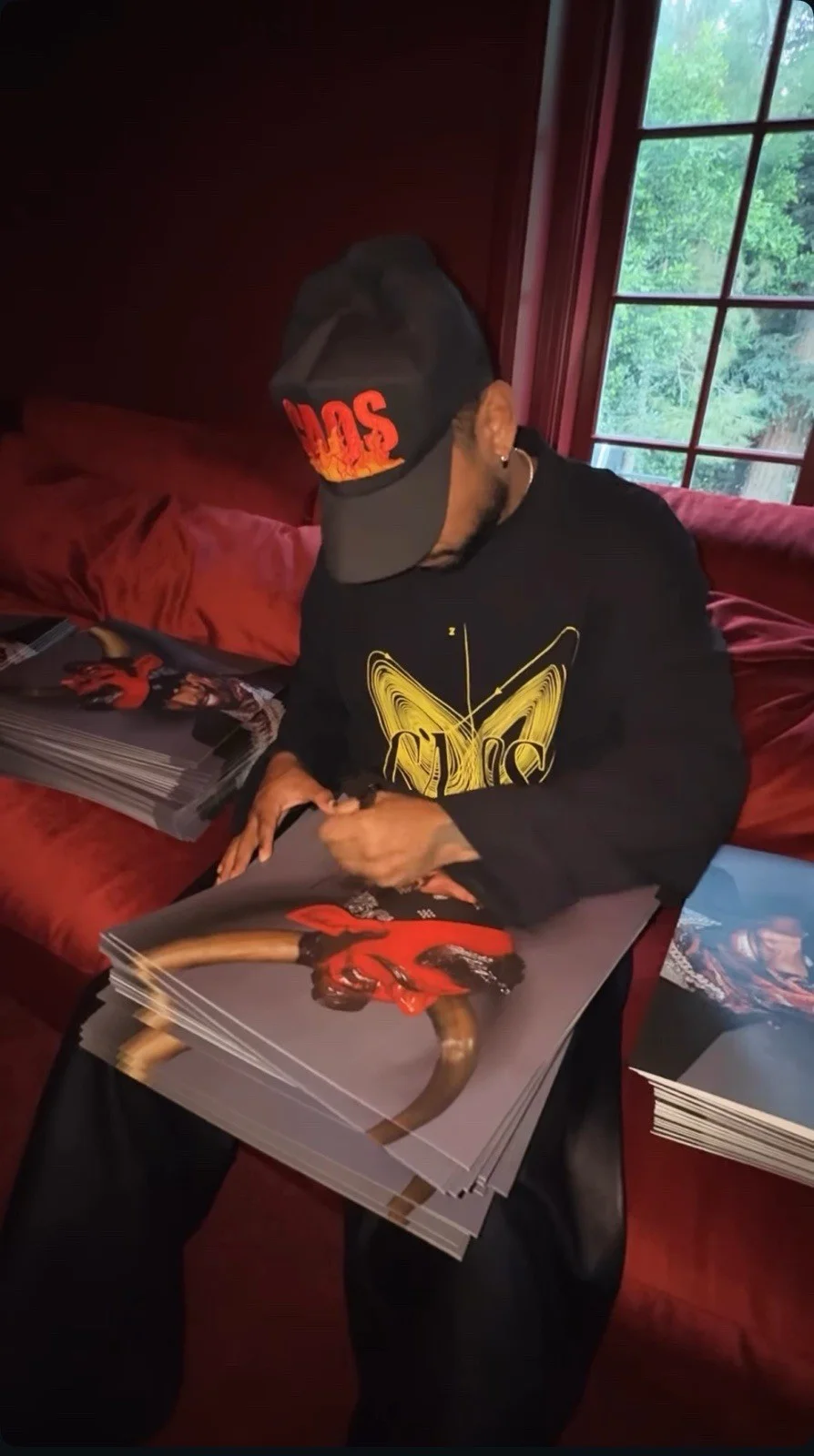 Miguel Caos LP Vinyl Signed Autographed JSA COA, image 5