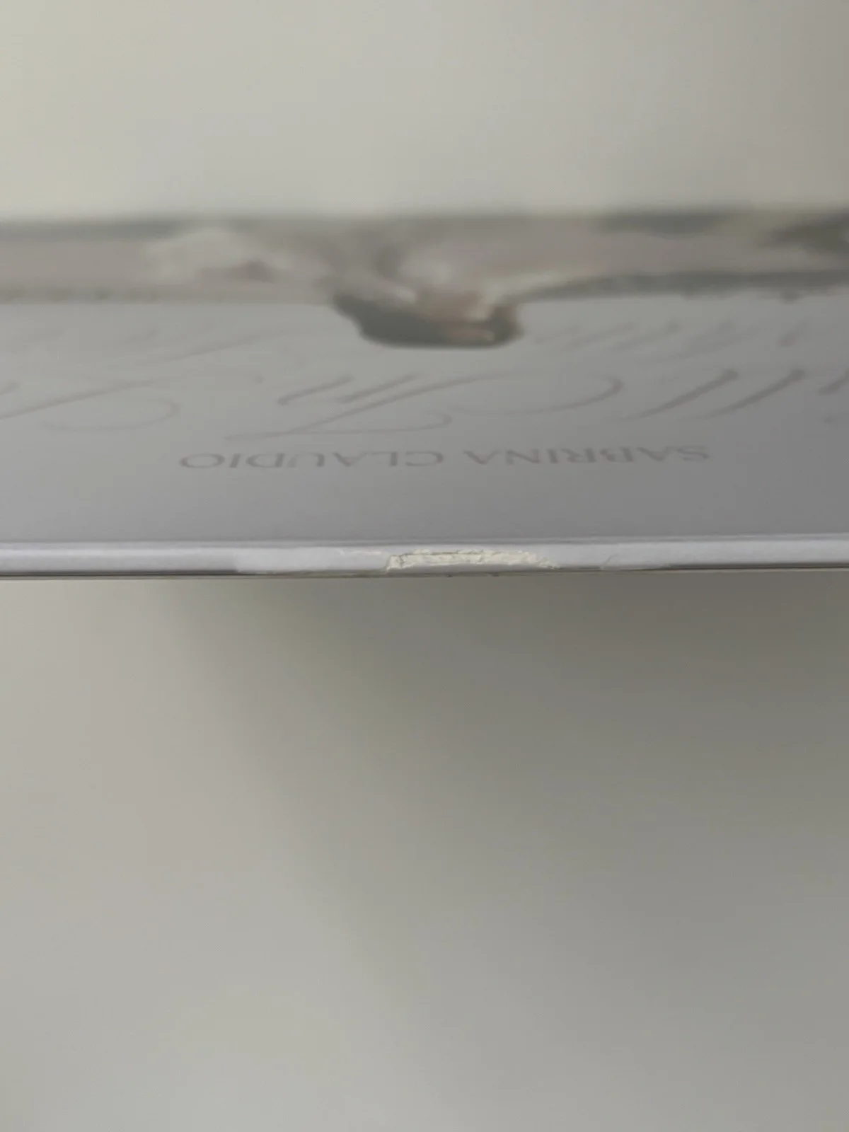 Sabrina Claudio Fall In Love With Her LP Bone Vinyl Signed Autographed JSA COA, изображение 2