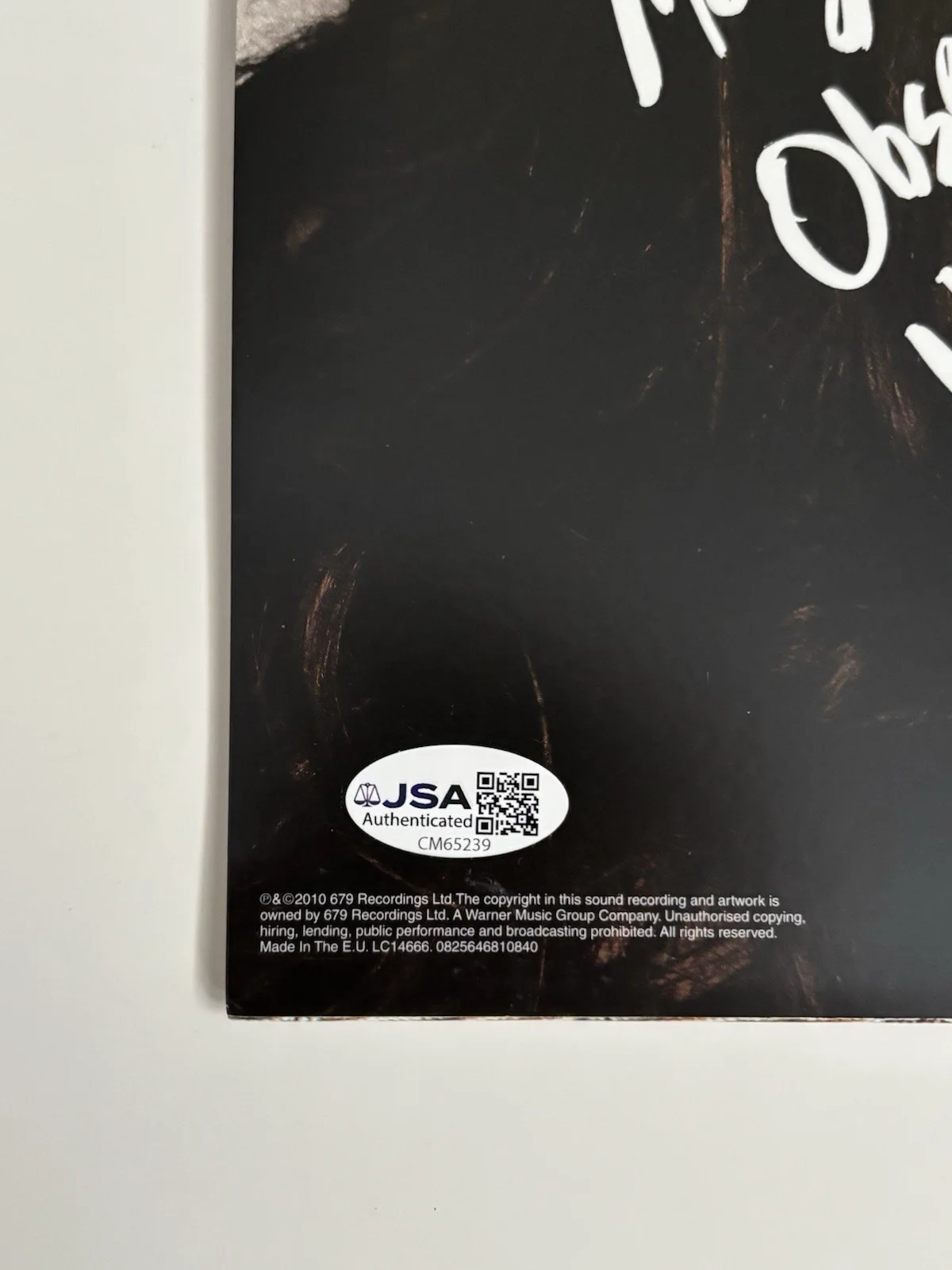 Marina & The Diamonds Family Jewels LP Vinyl Signed Autographed JSA COA, изображение 3