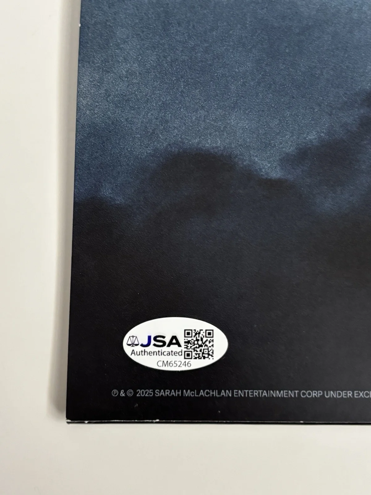 Sarah McLachlan Better Broken LP Vinyl Signed Autographed JSA COA, image 3