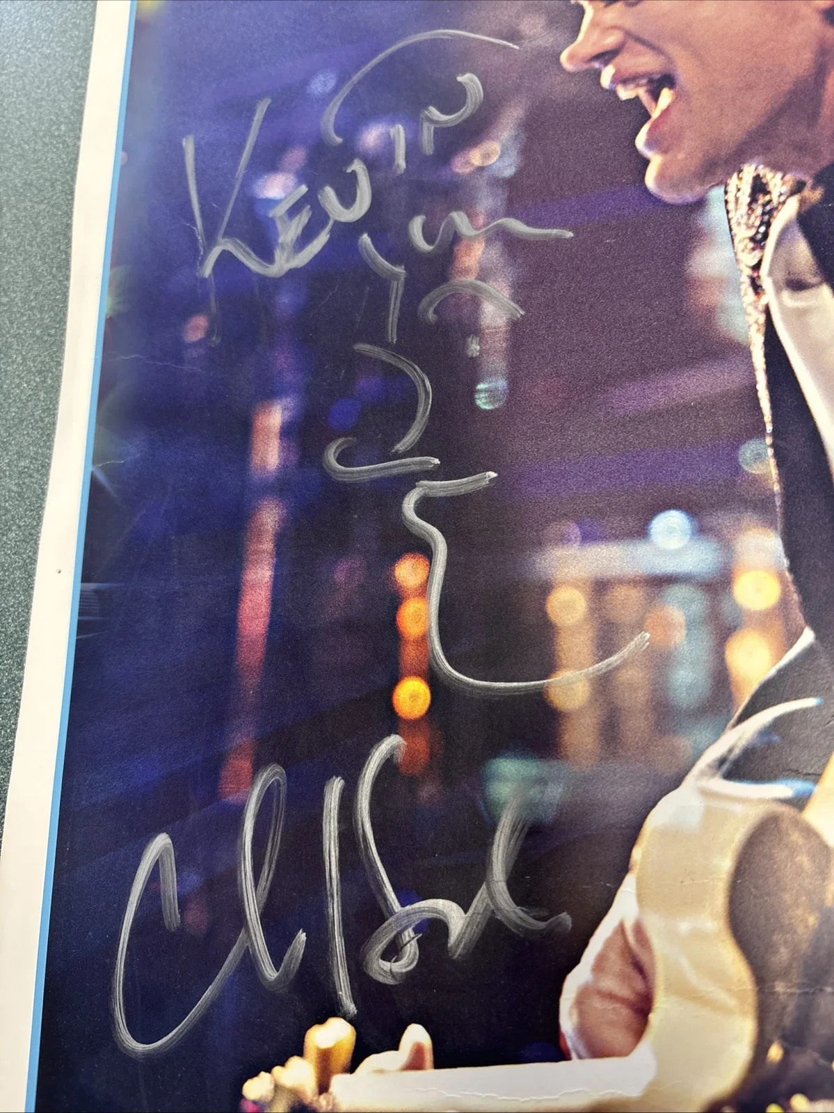 Chris Isaak Tour 2013 SIGNED 452/300 19” x 16” Poster, image 5