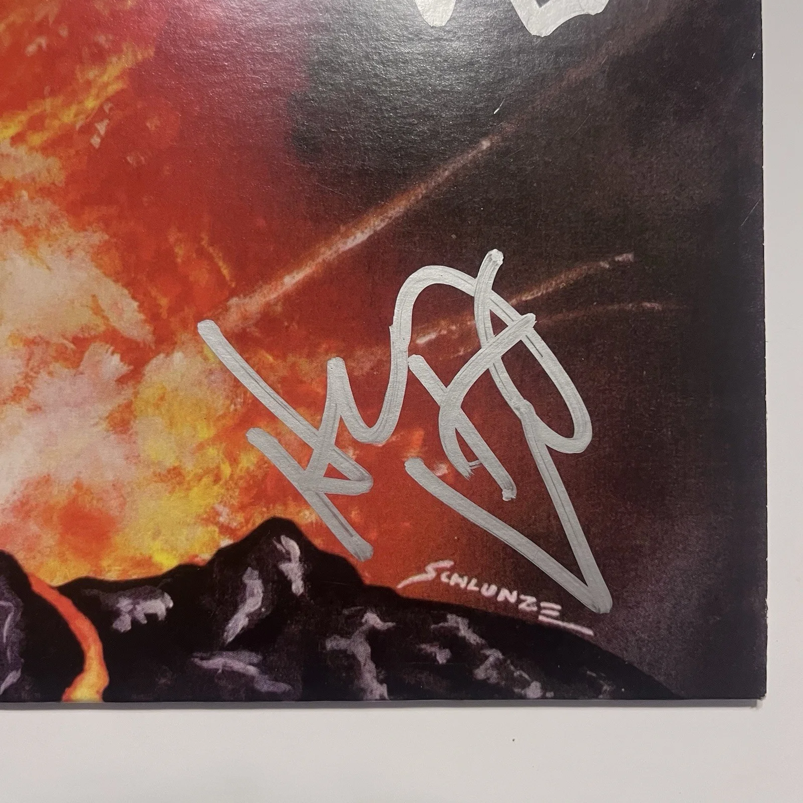 Saint Vitus Signed Autographed V Vinyl Album Wino, image 2