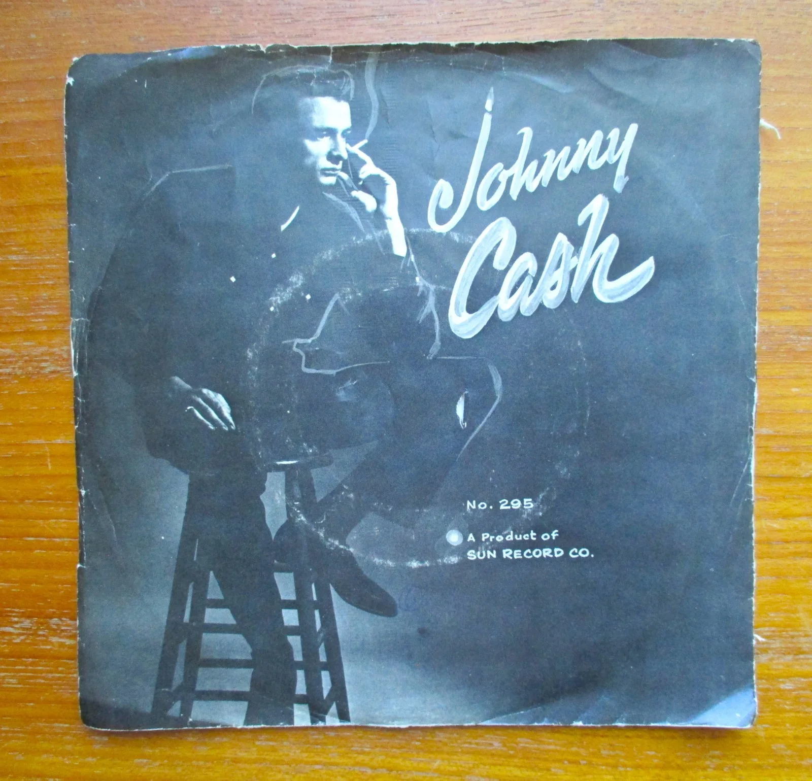 Johnny Cash 45 RPM Record Sun Signed No. 295 From John Gilliland Estate, изображение 2