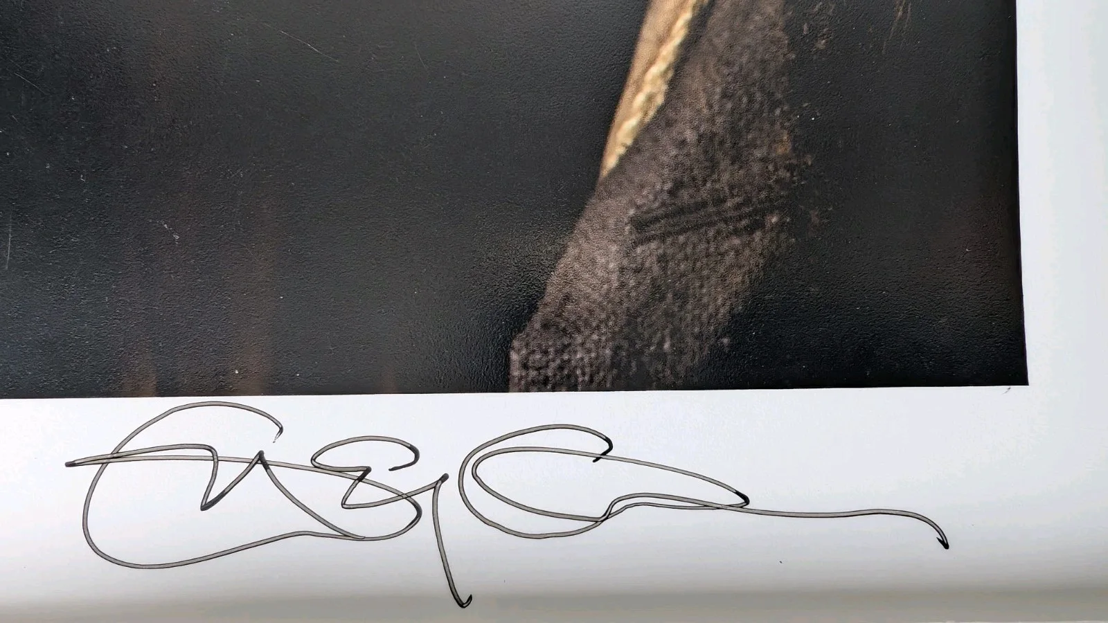 Signed Greg Gorman Jack Sparrow Pirate's 2003 Promo Print 12x14 EPSON Pro 4000, изображение 3