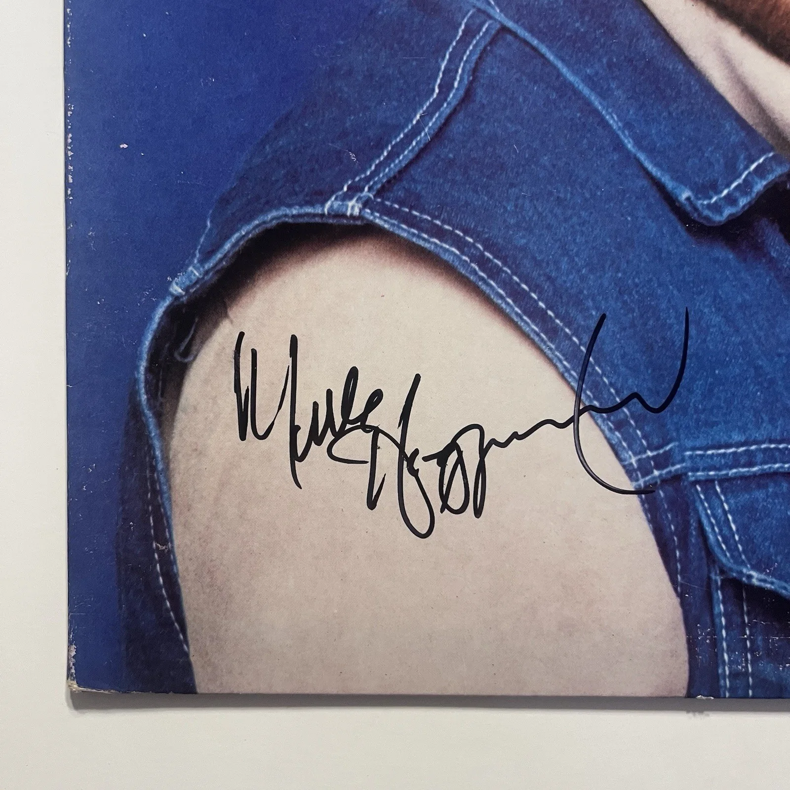 Merle Haggard Signed Autographed It’s All In The Game Vinyl Album, image 2