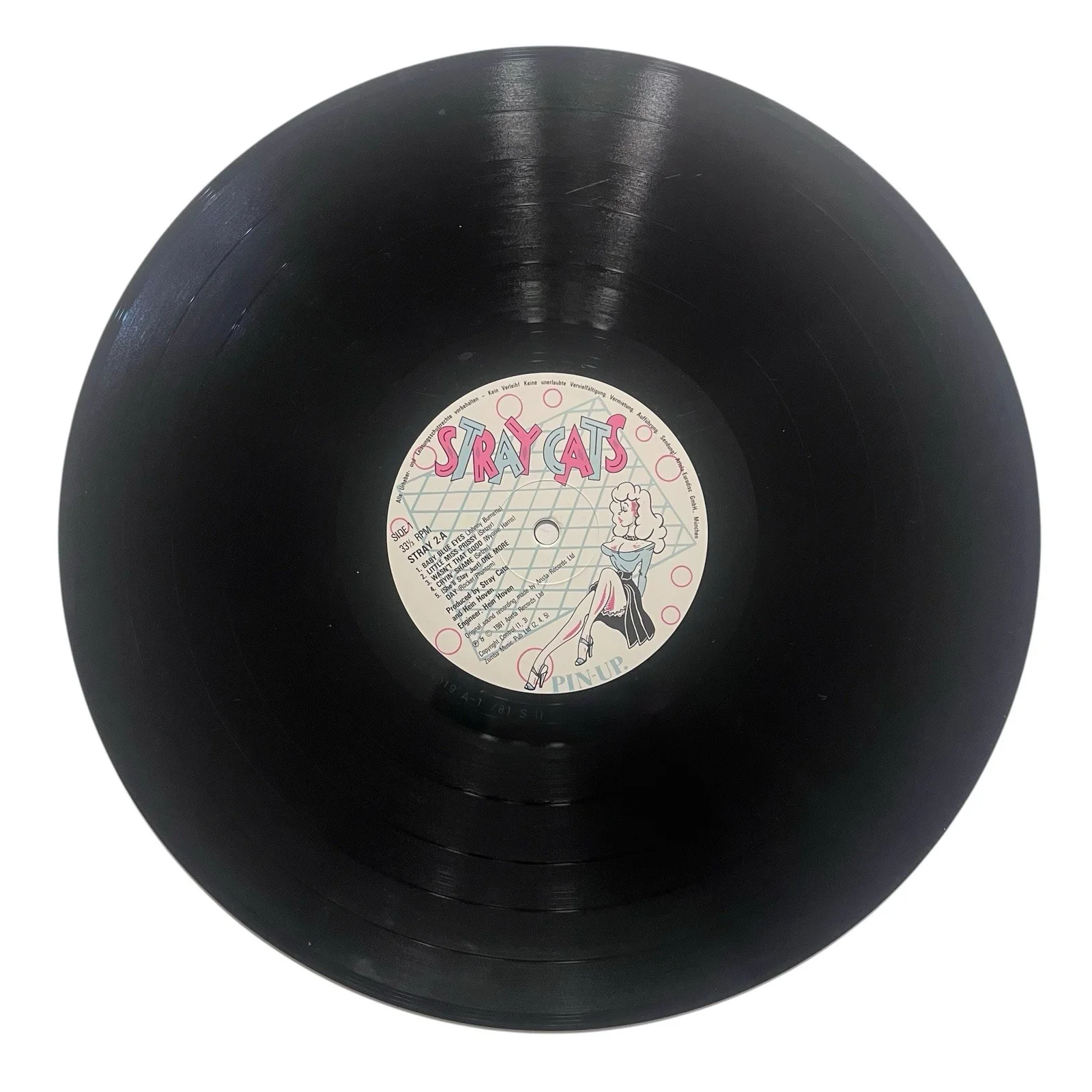 Stray Cats Brian Setzer Signed Autographed Gonna Ball Vinyl Album, image 4