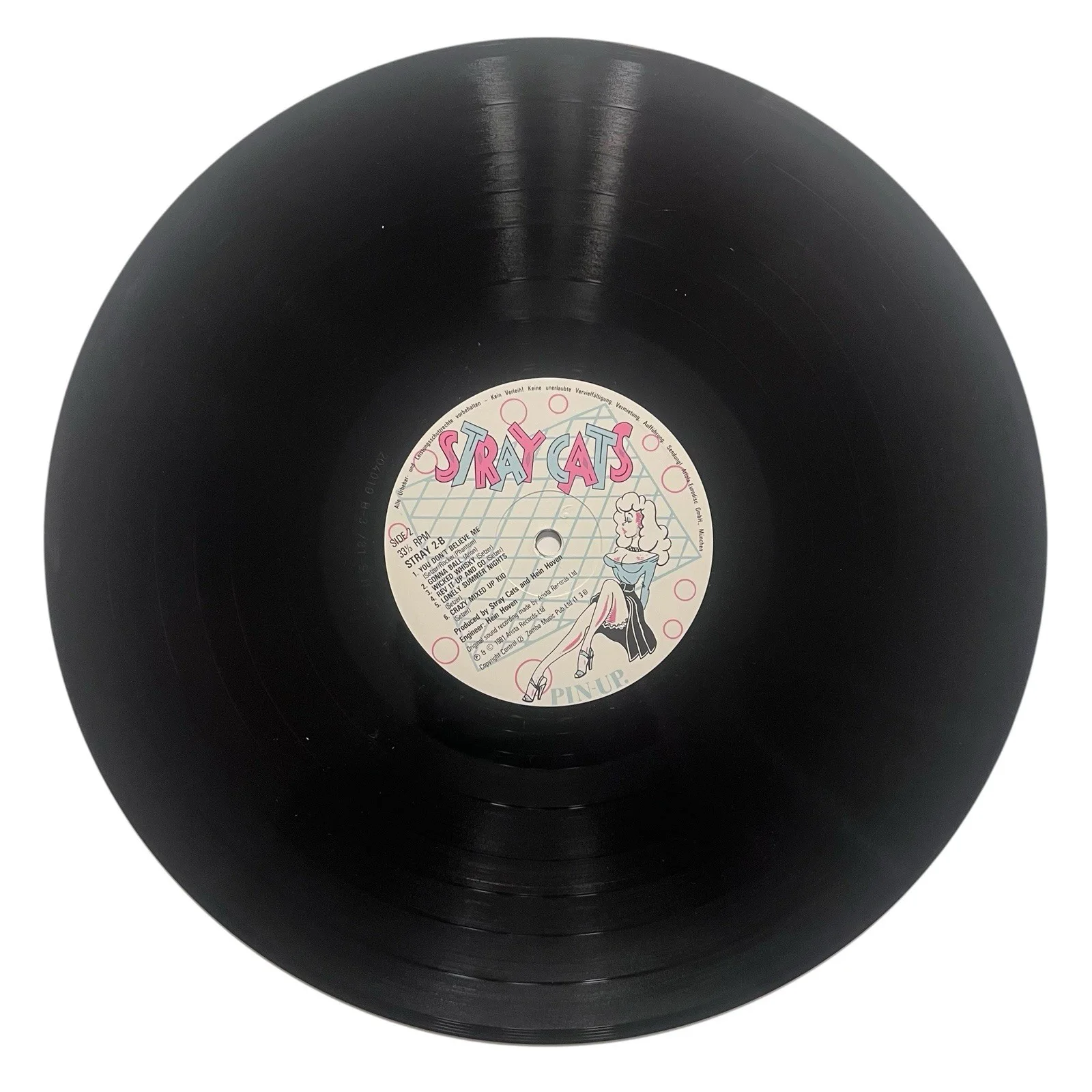 Stray Cats Brian Setzer Signed Autographed Gonna Ball Vinyl Album, image 5