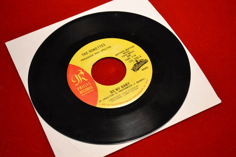 PHIL SPECTOR & RONNIE SPECTOR Signed Rare AUTOGRAPH COA UACC 45 Record, POSTER, image 4