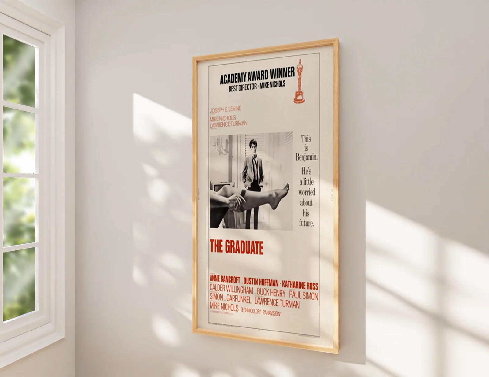The Graduate - 1967 Comedy Romance Restored 27.2" x 41" US One Sheet Poster, image 2